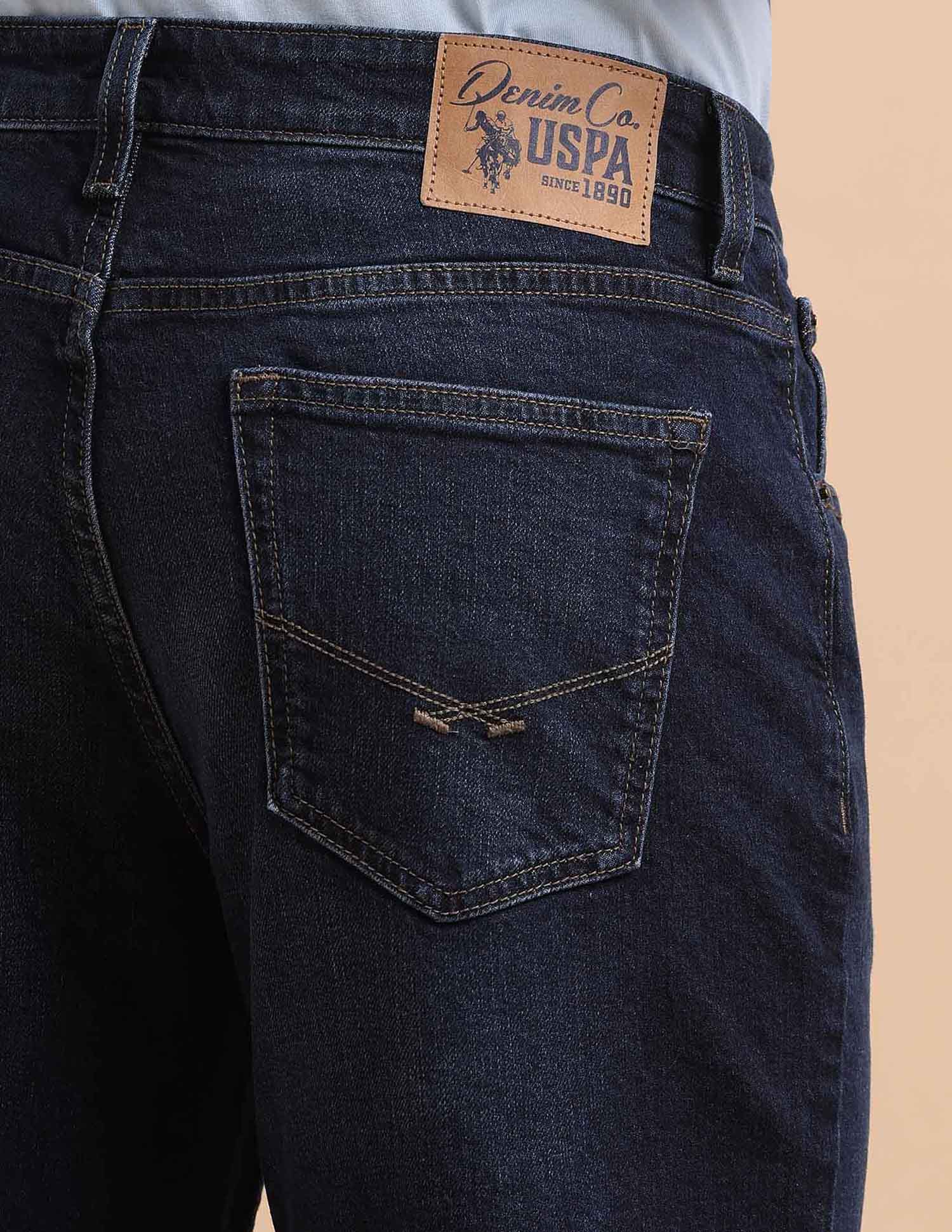 Shawn Relaxed Fit Blue Jeans - Image 8
