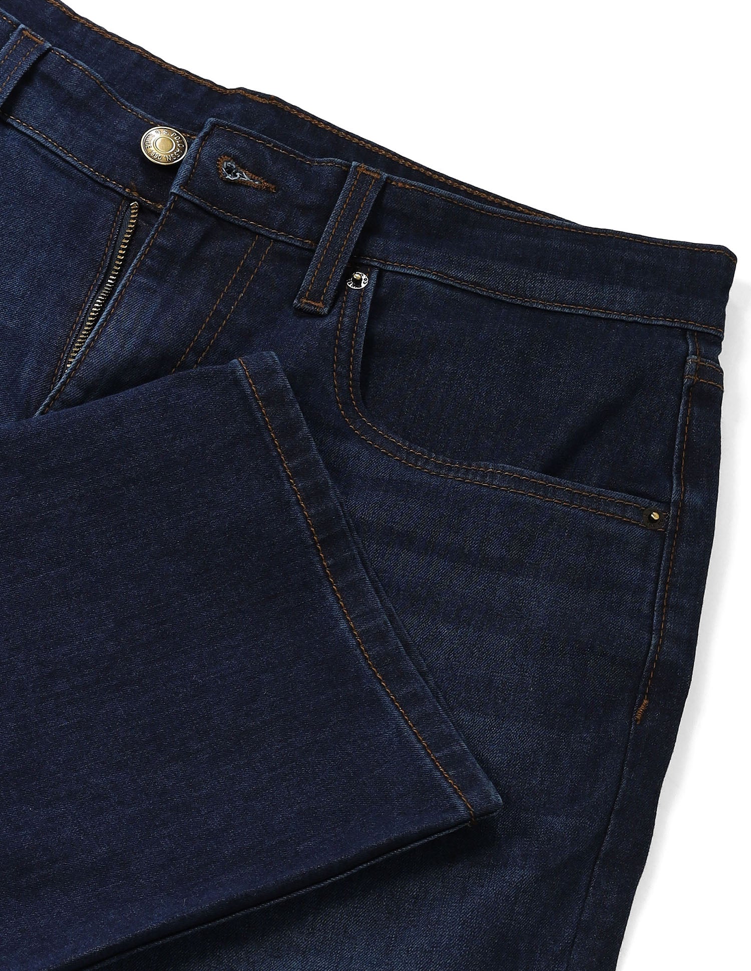 Shawn Relaxed Fit Blue Jeans - Image 2