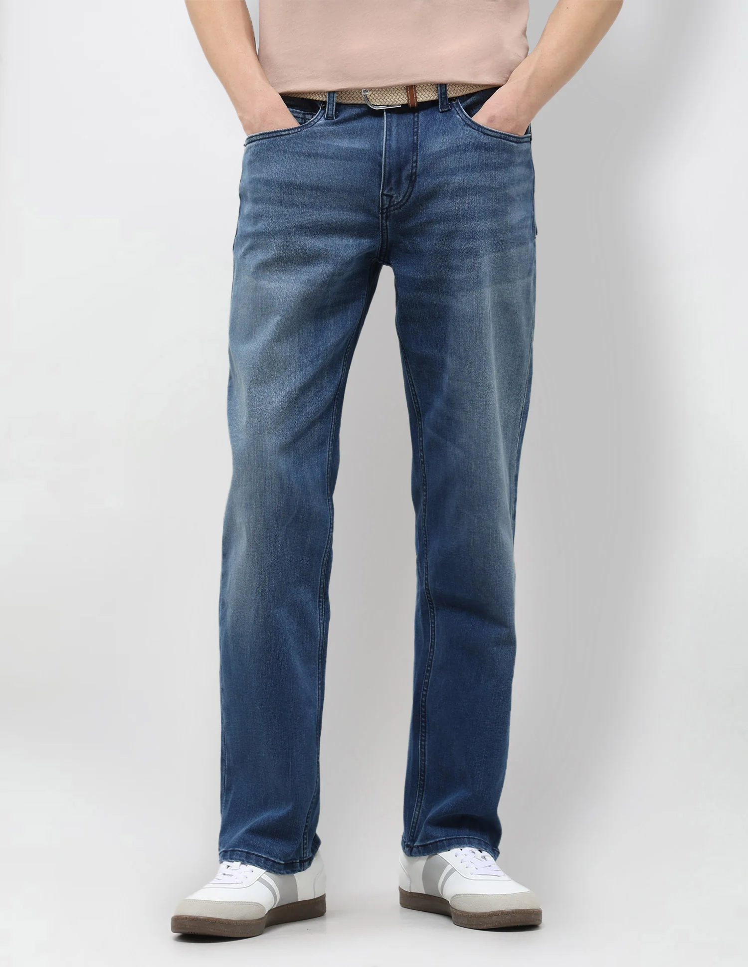 Shawn Relaxed Fit Blue Jeans