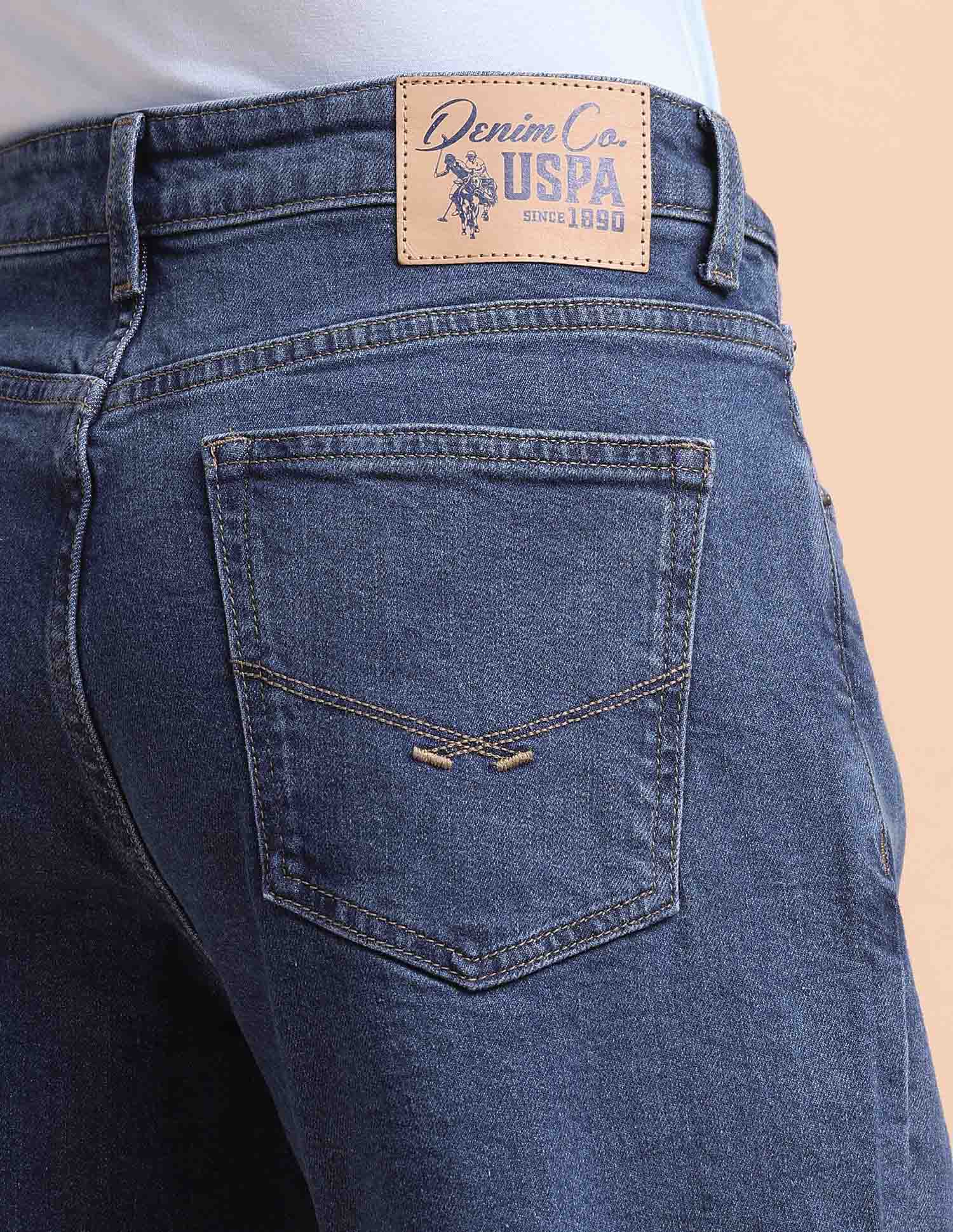 Shawn Relaxed Fit Blue Jeans - Image 8