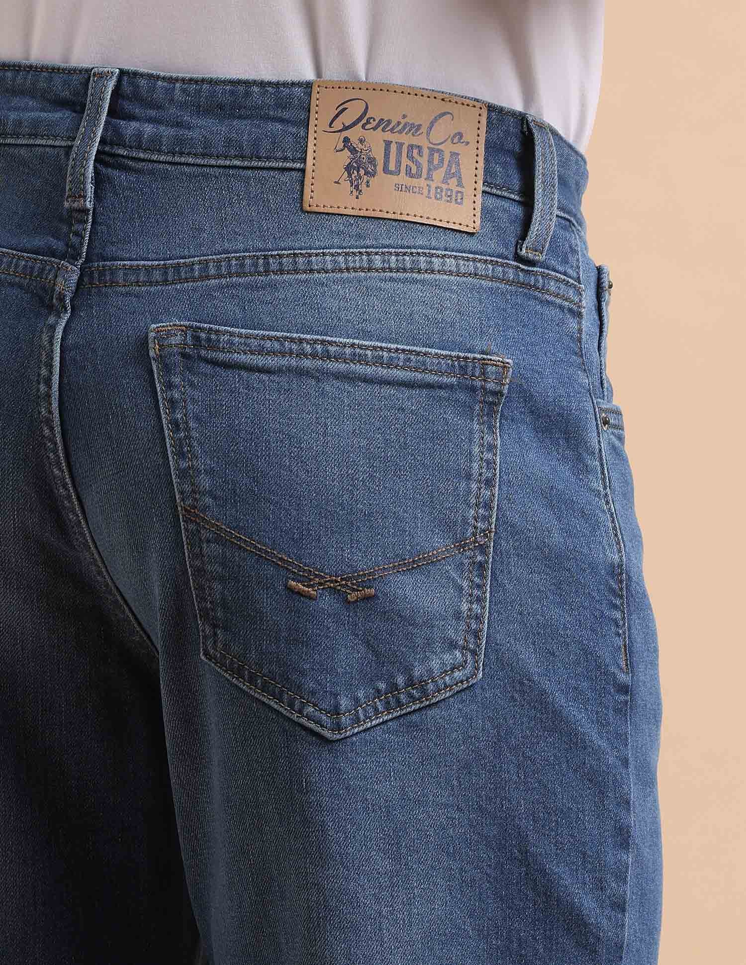 Shawn Relaxed Fit Blue Jeans - Image 8