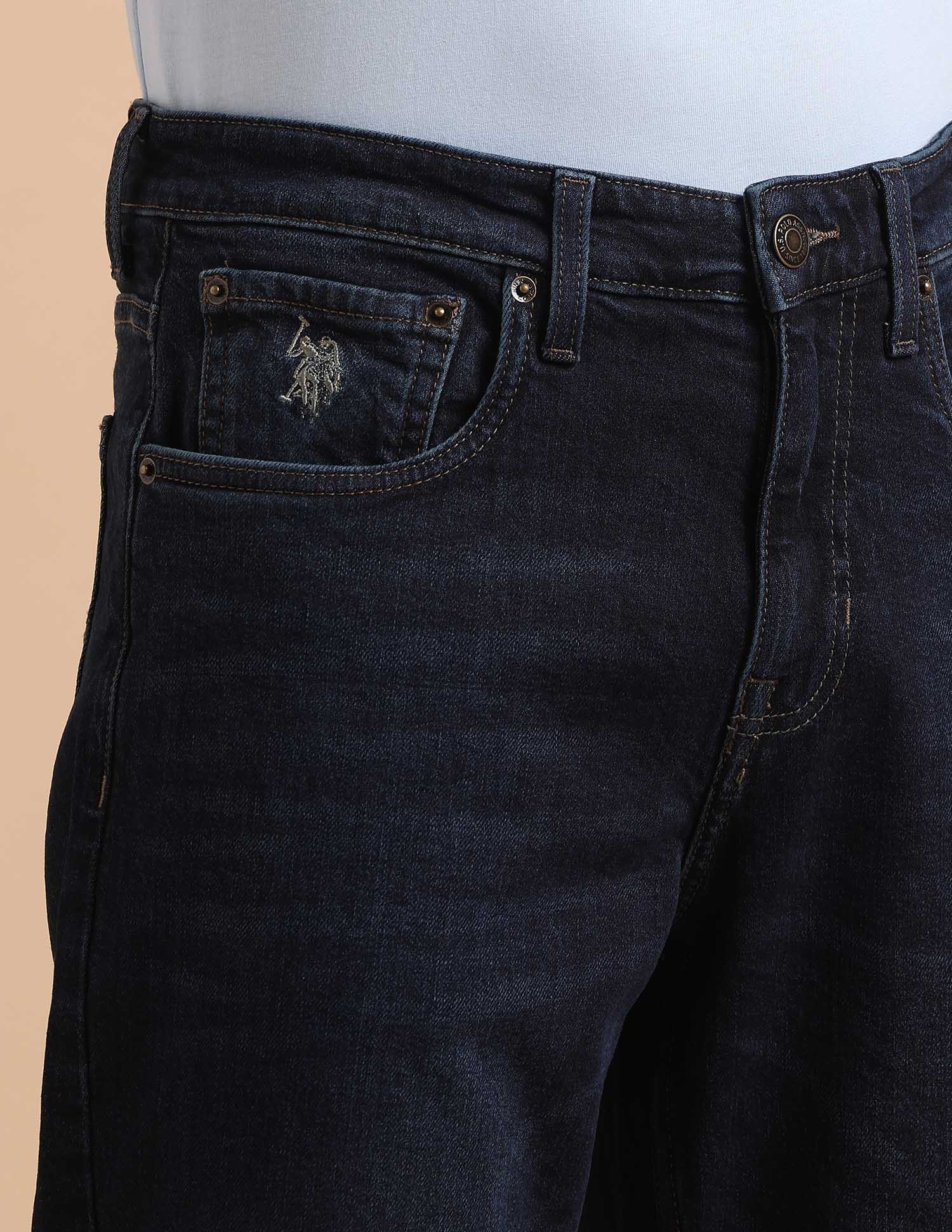 Shawn Relaxed Fit Blue Jeans - Image 7