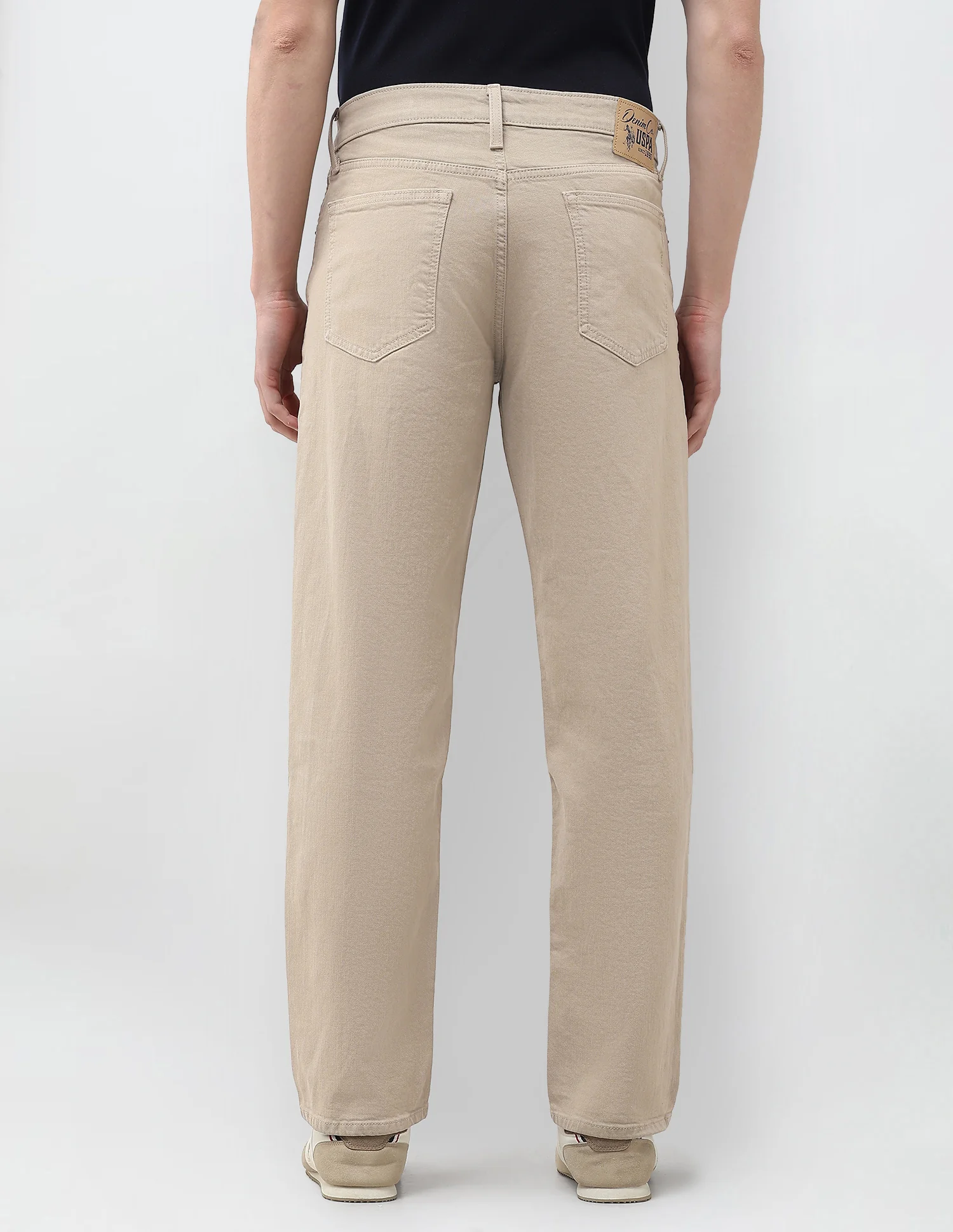 Shawn Relaxed Fit Brown Jeans - Image 5