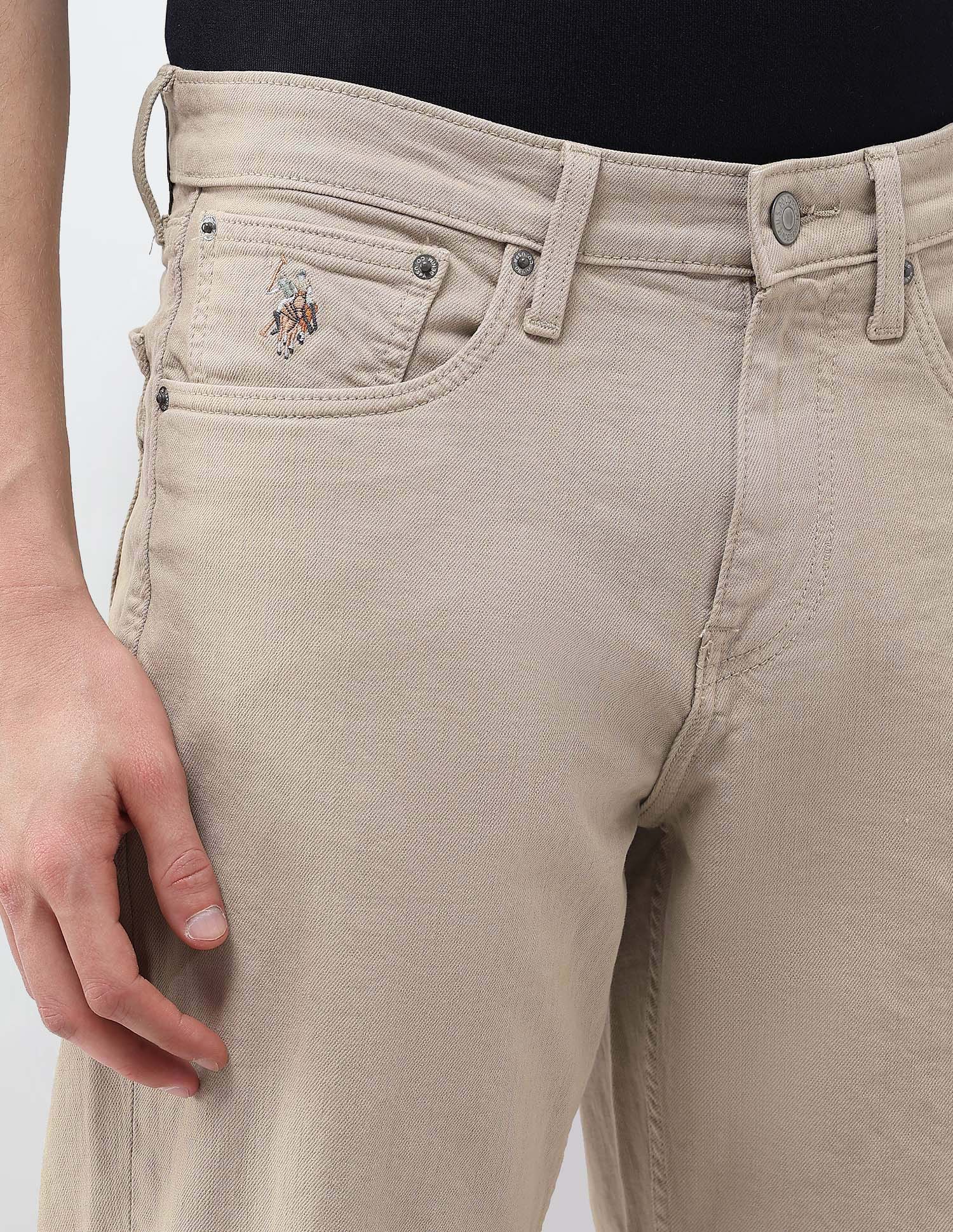 Shawn Relaxed Fit Brown Jeans - Image 7