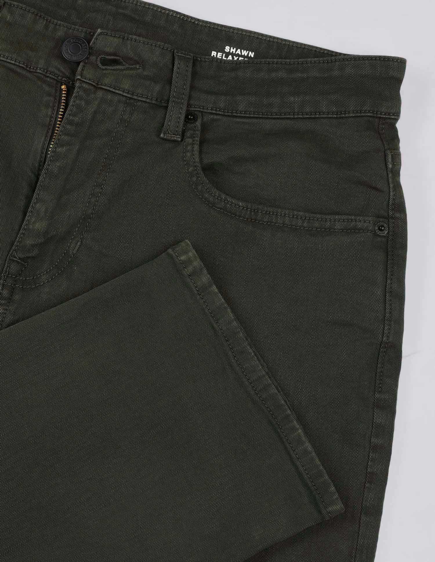 Shawn Relaxed Fit Green Jeans - Image 2