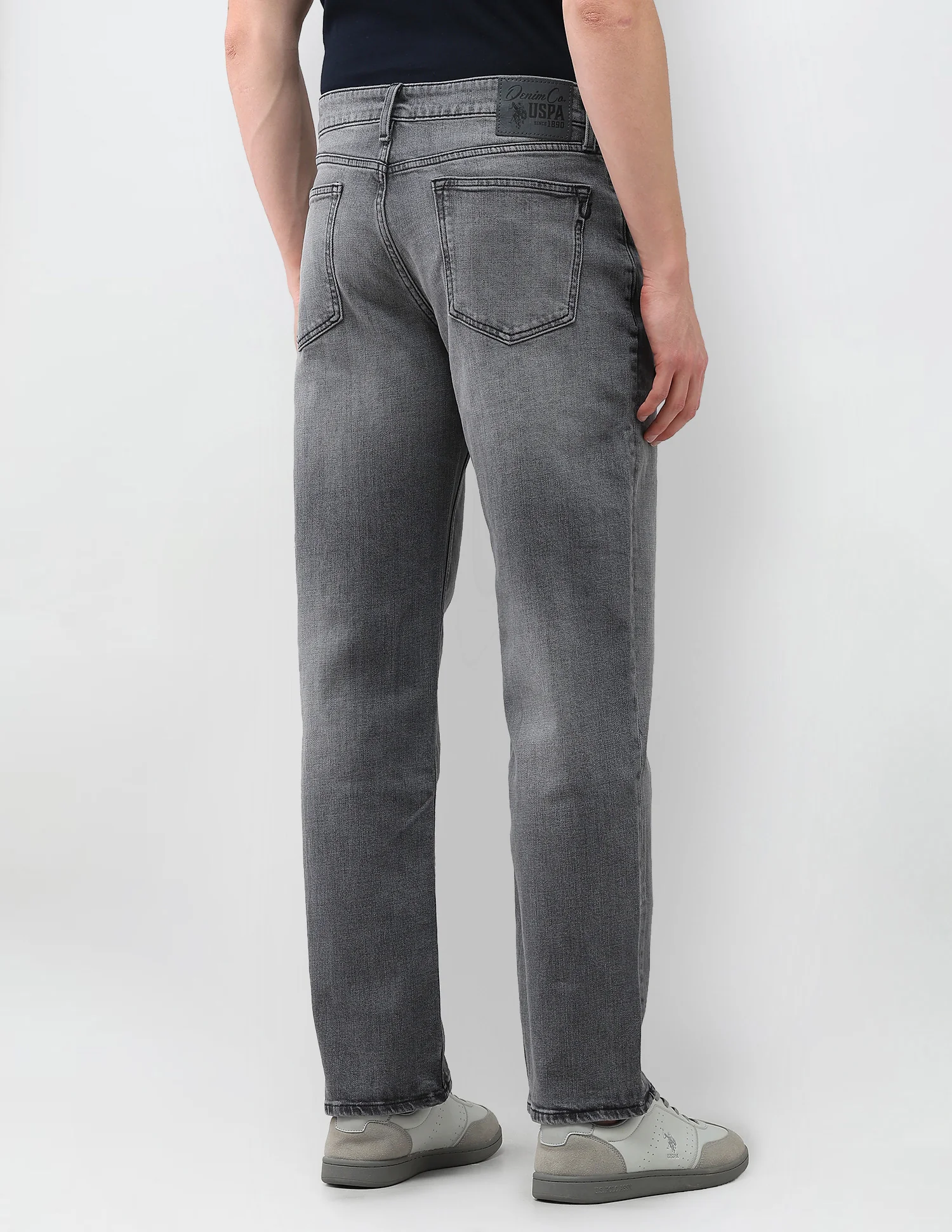 Shawn Relaxed Fit Grey Jeans - Image 5