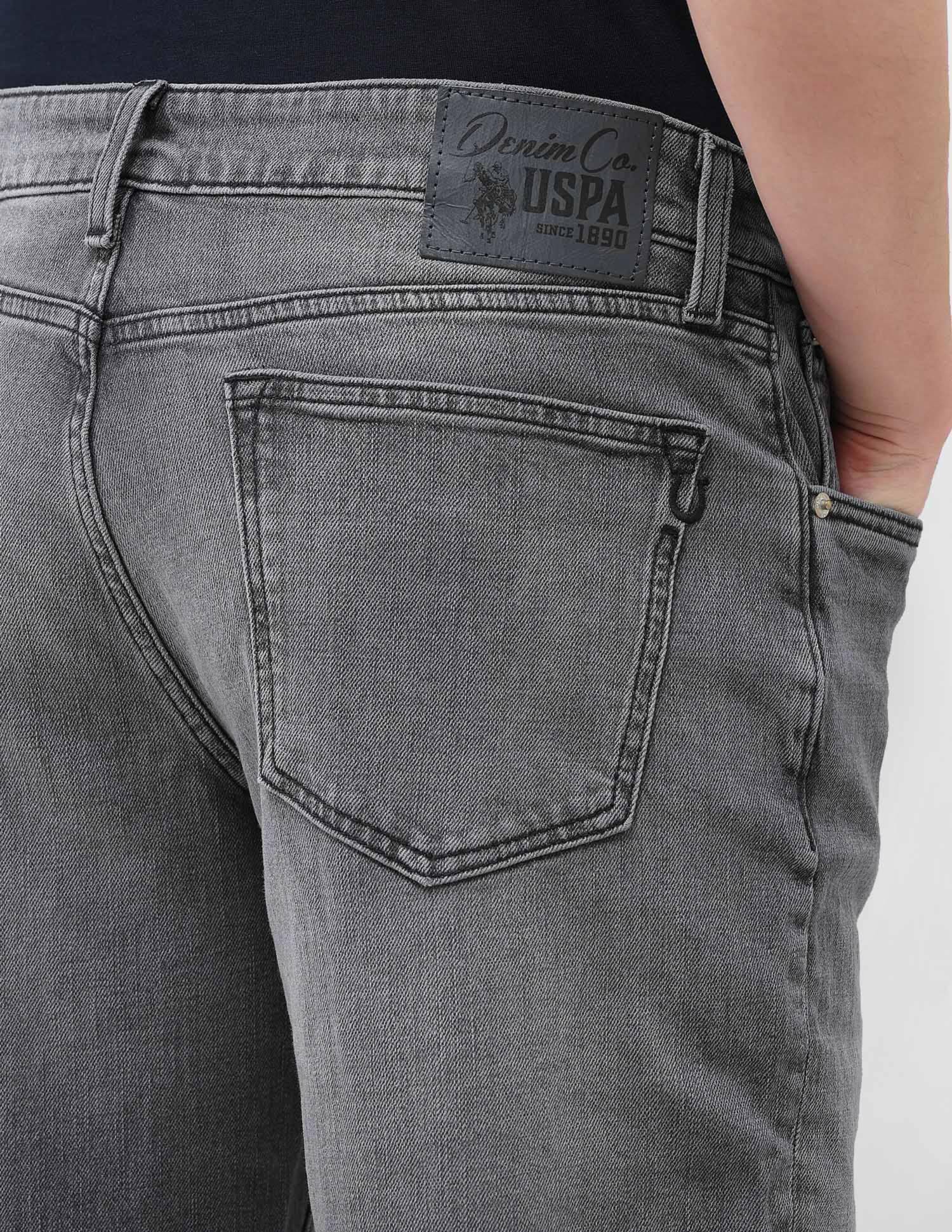 Shawn Relaxed Fit Grey Jeans - Image 8