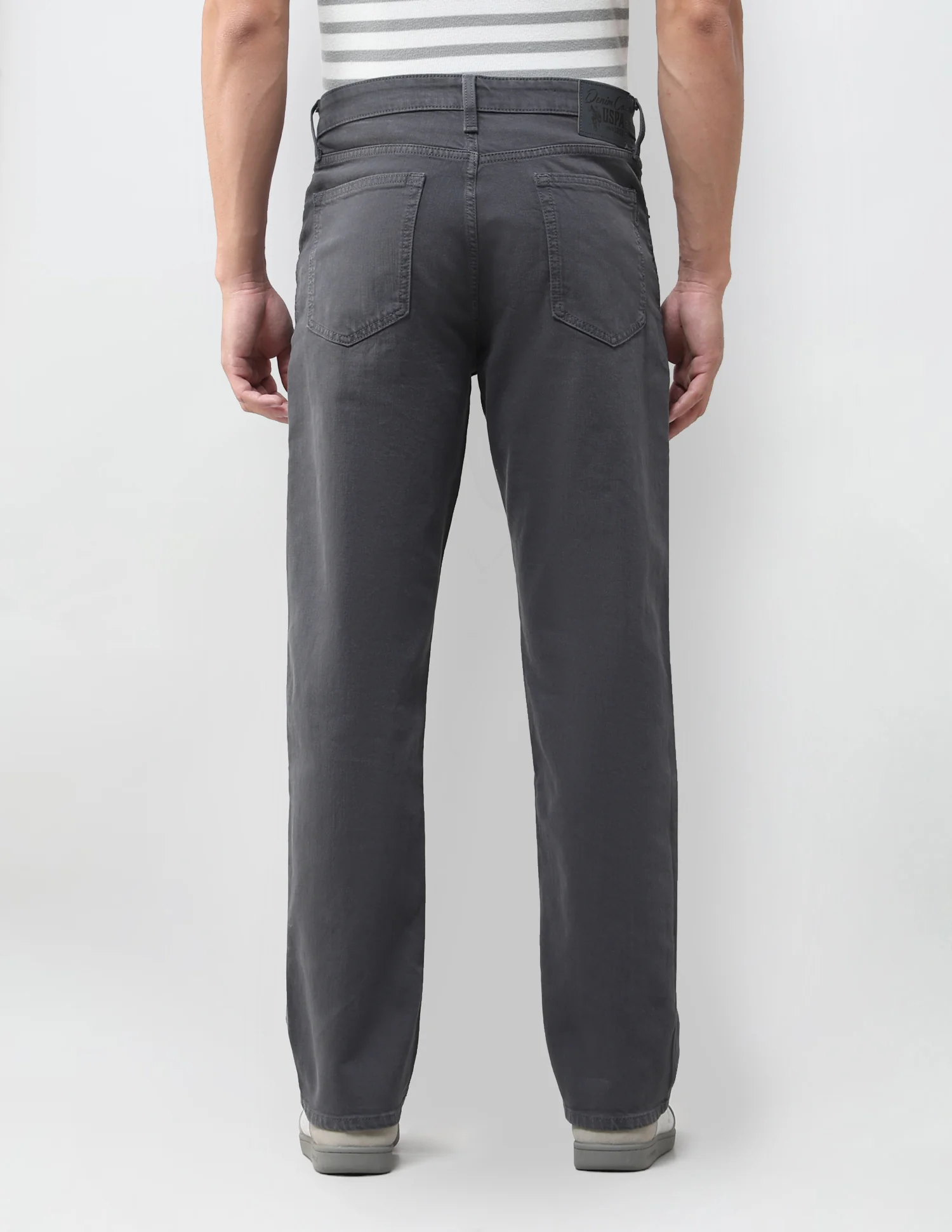 Shawn Relaxed Fit Grey Jeans - Image 5