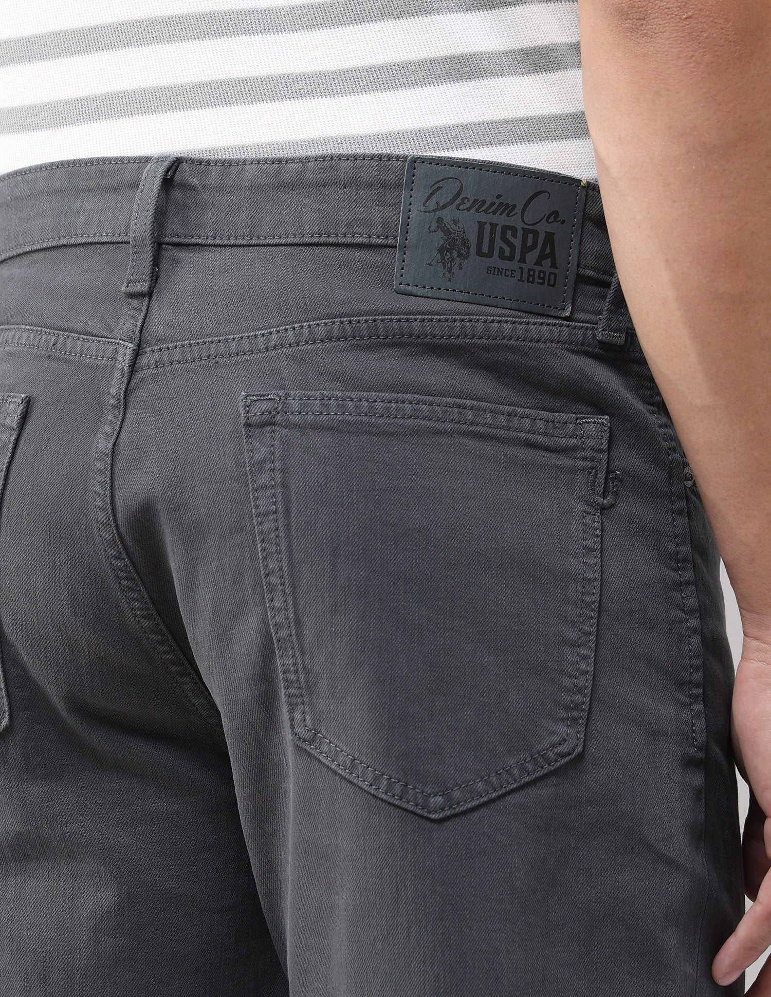 Shawn Relaxed Fit Grey Jeans - Image 8