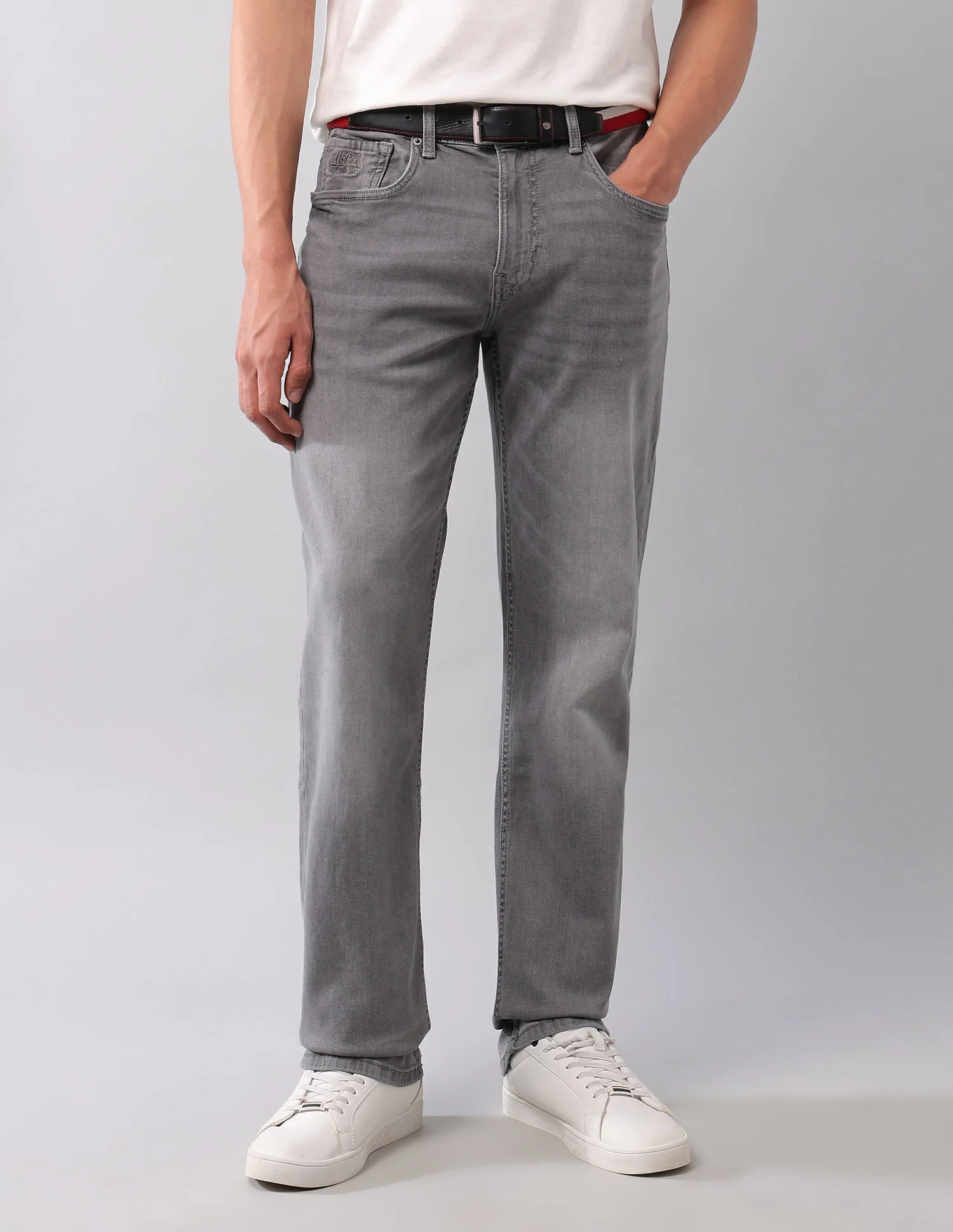Shawn Relaxed Fit Grey Jeans