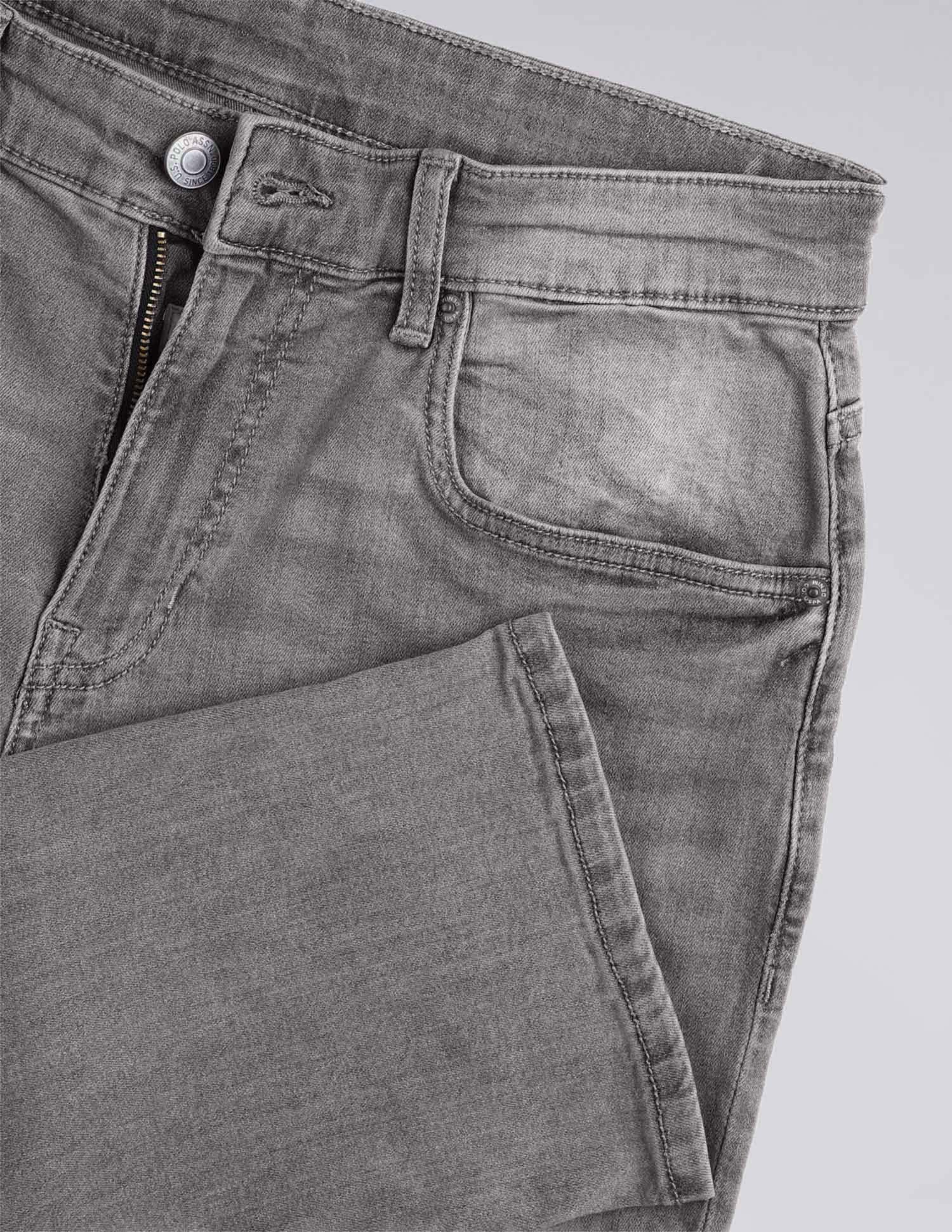 Shawn Relaxed Fit Grey Jeans - Image 2