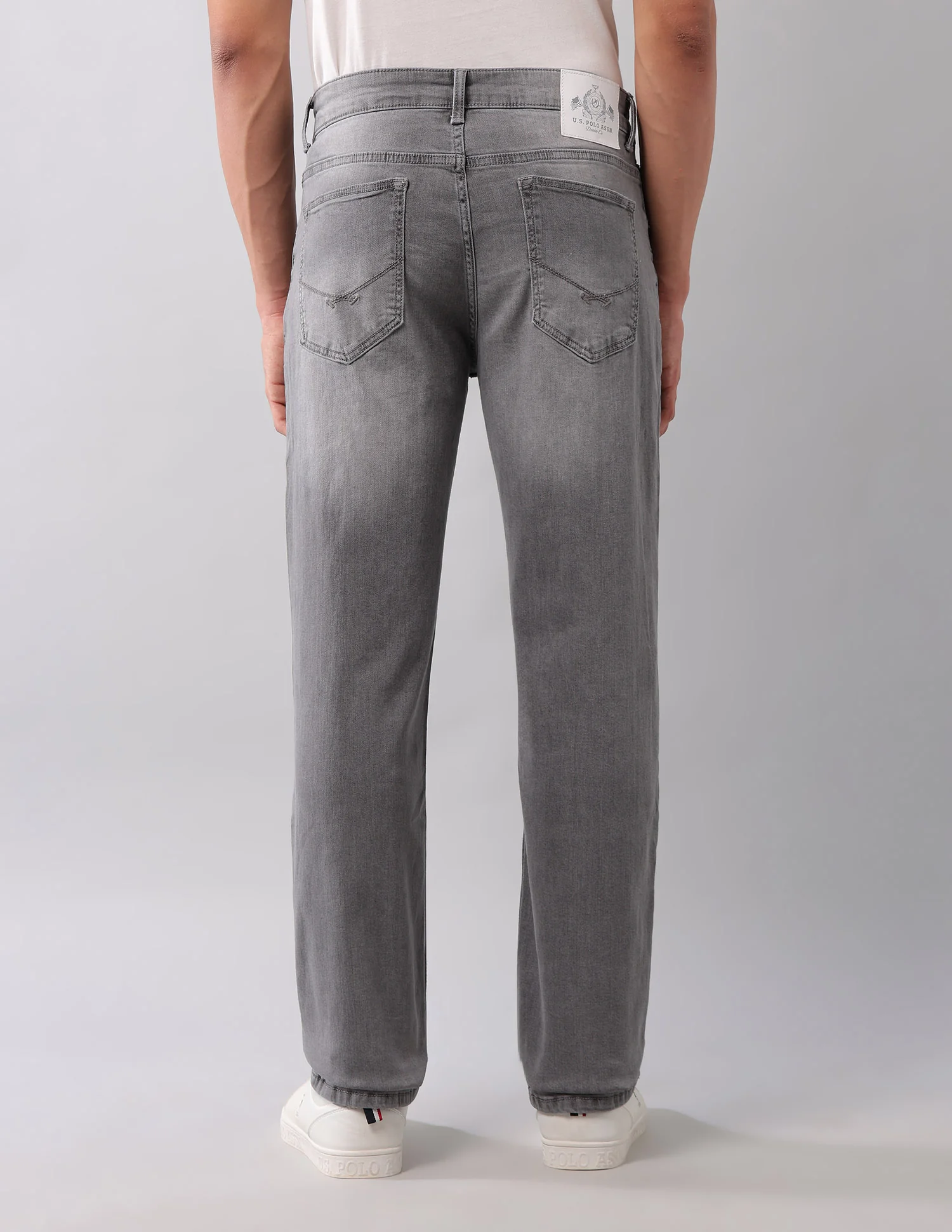 Shawn Relaxed Fit Grey Jeans - Image 5