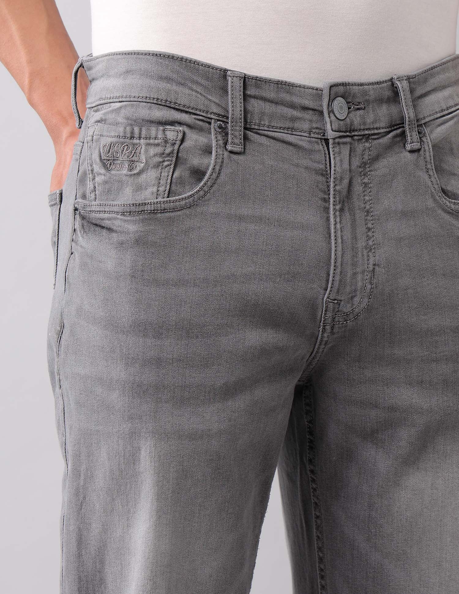 Shawn Relaxed Fit Grey Jeans - Image 7
