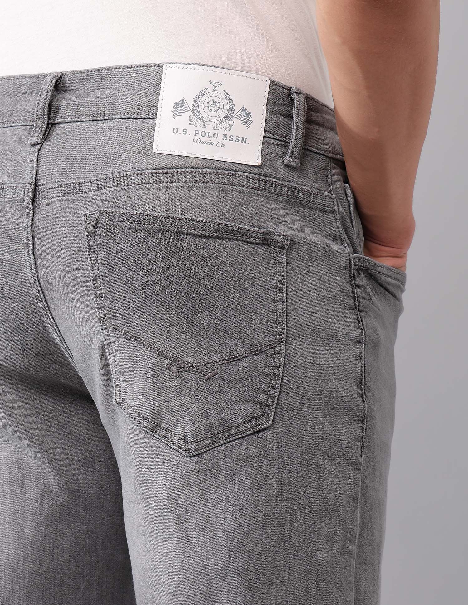 Shawn Relaxed Fit Grey Jeans - Image 8