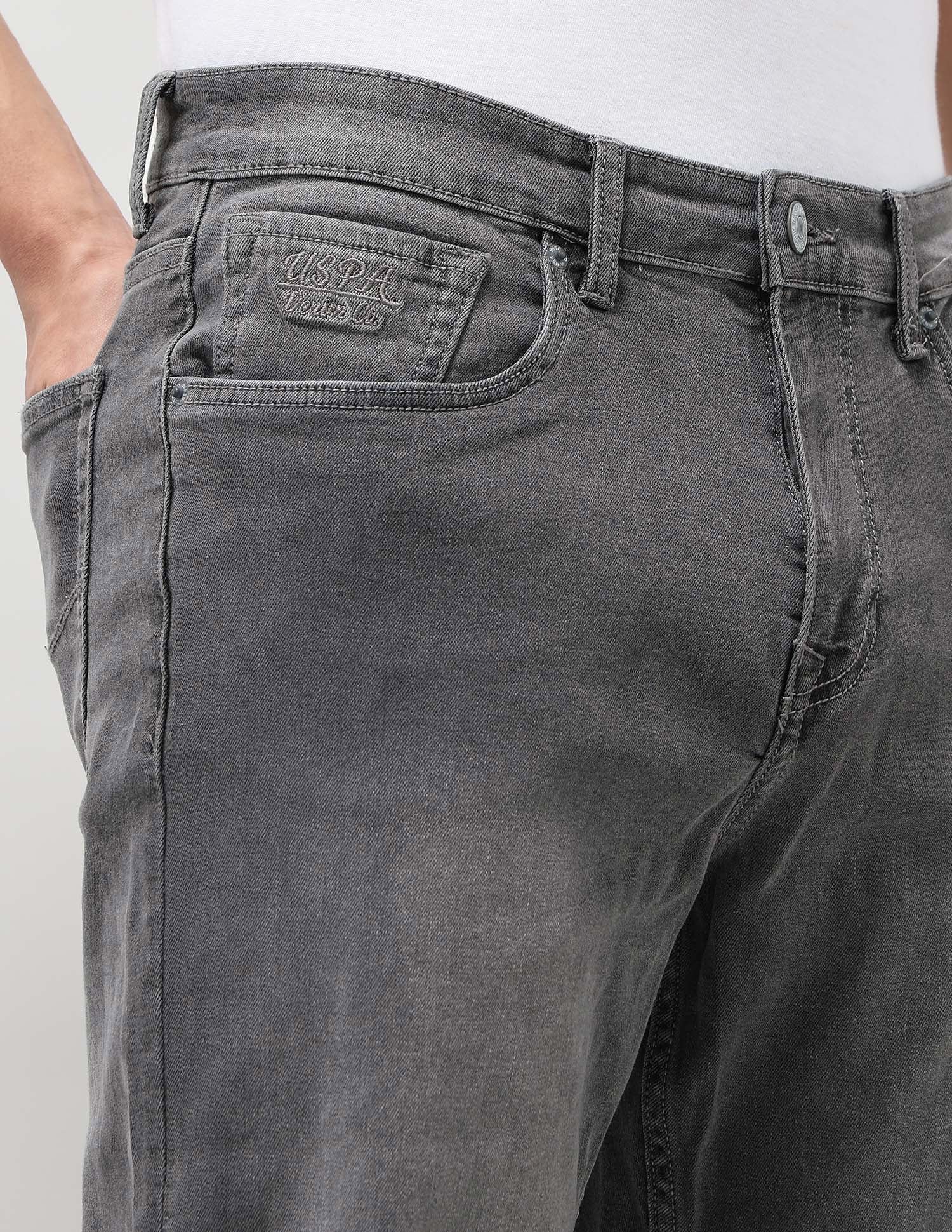 Shawn Relaxed Fit Grey Jeans - Image 7