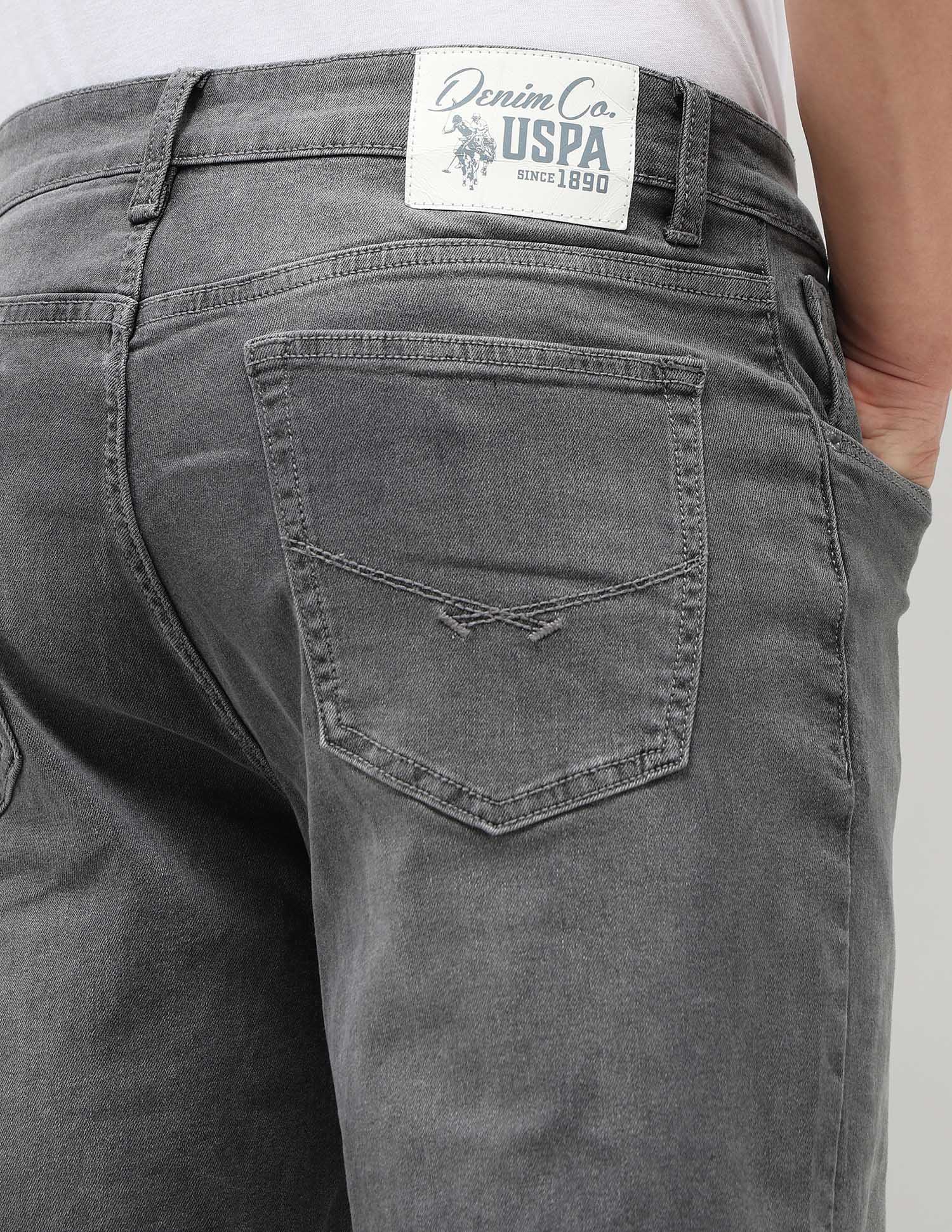 Shawn Relaxed Fit Grey Jeans - Image 8