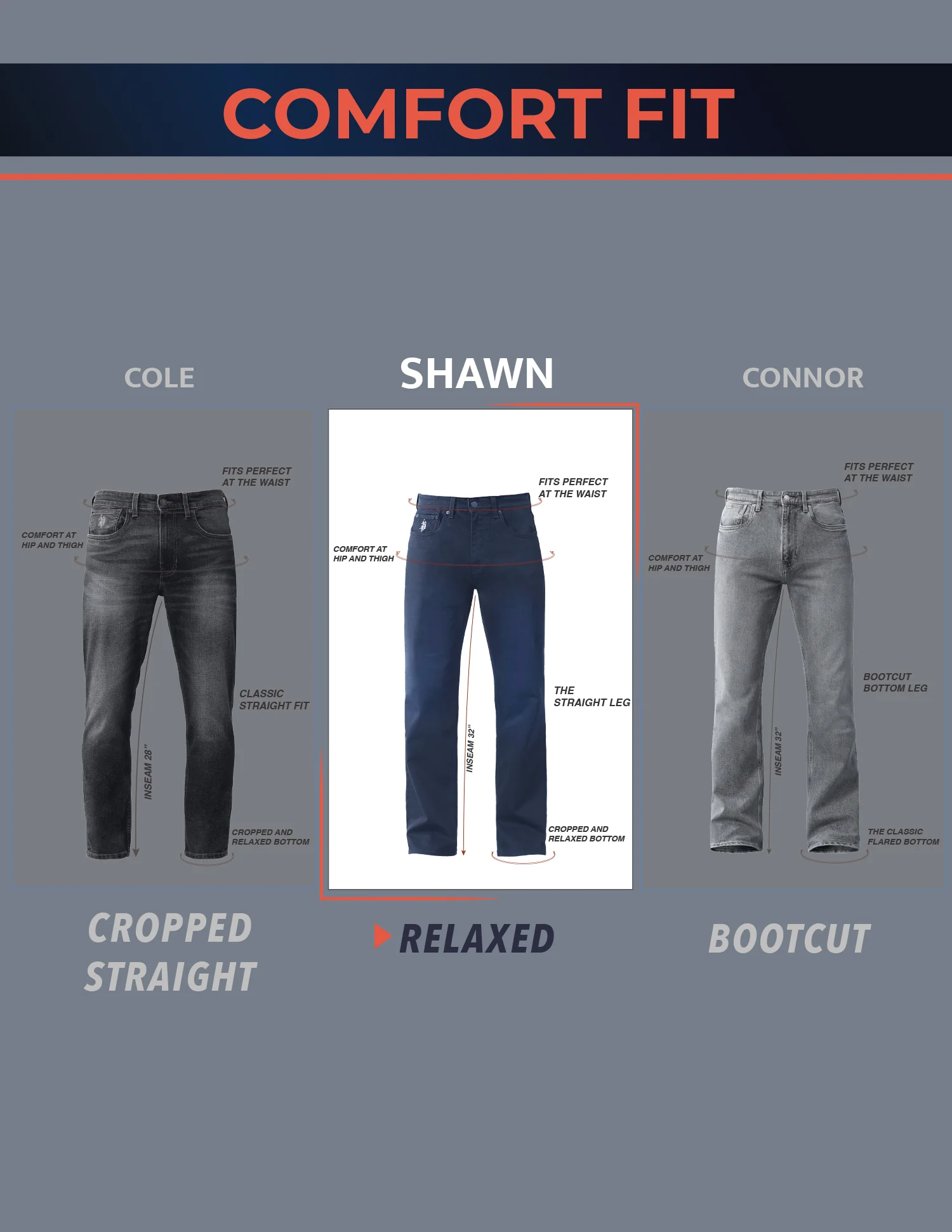 Shawn Relaxed Fit White Jeans - Image 9