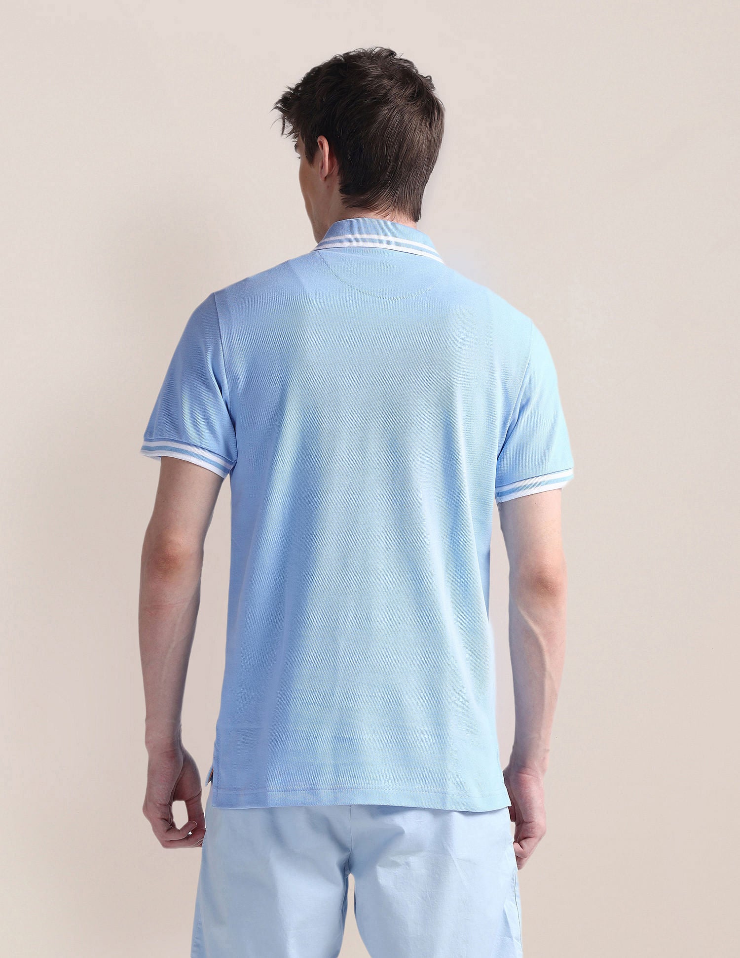 Short Sleeve Slim Fit Logo Polo Shirt - Image 5