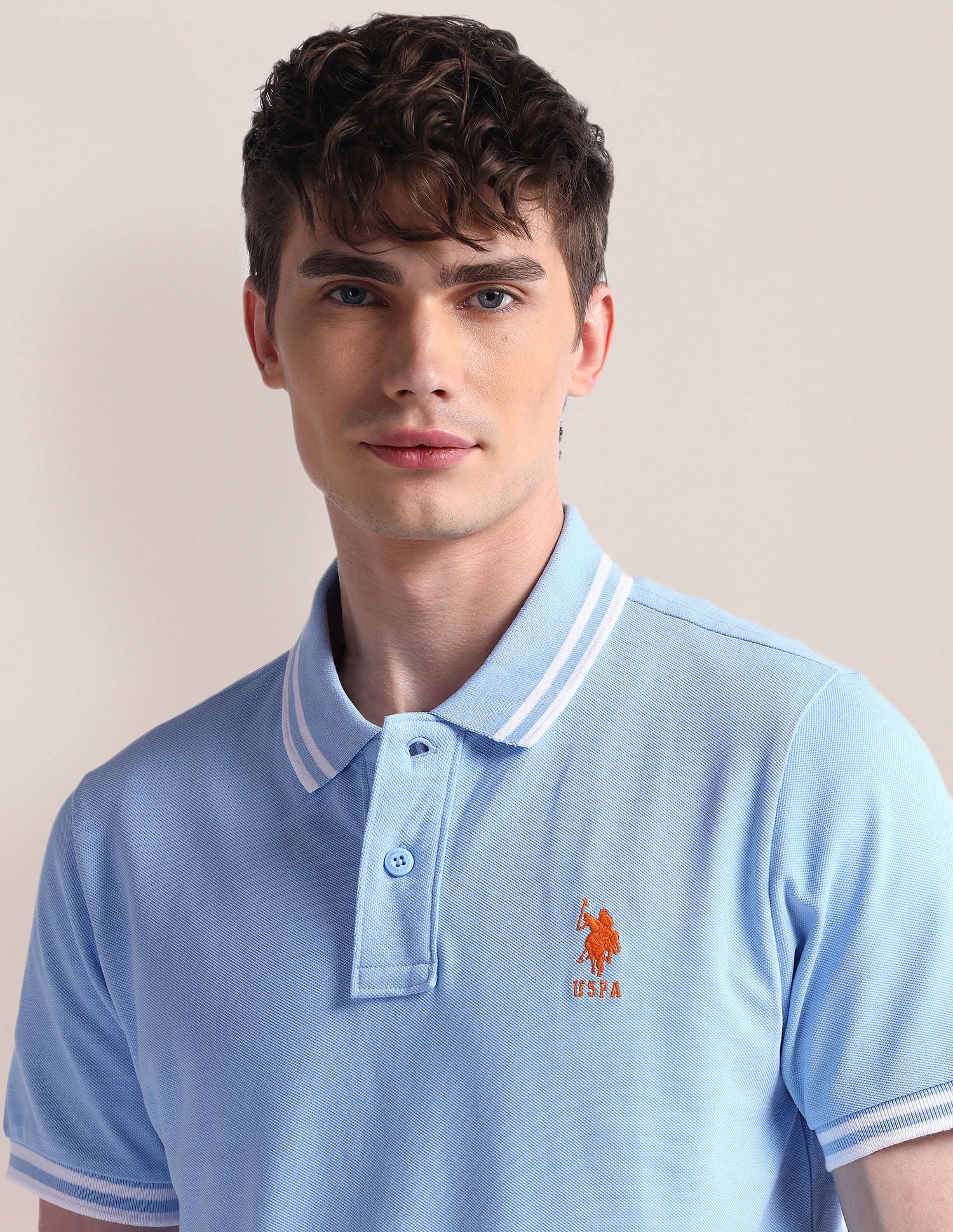 Short Sleeve Slim Fit Logo Polo Shirt - Image 7