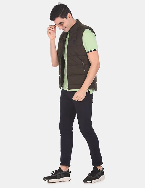 Sleeveless Quilted Gilet Jacket - Image 2