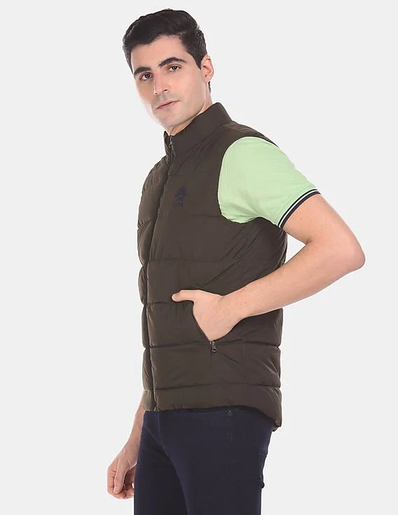 Sleeveless Quilted Gilet Jacket - Image 4