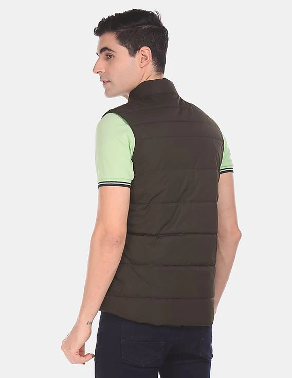 Sleeveless Quilted Gilet Jacket - Image 5