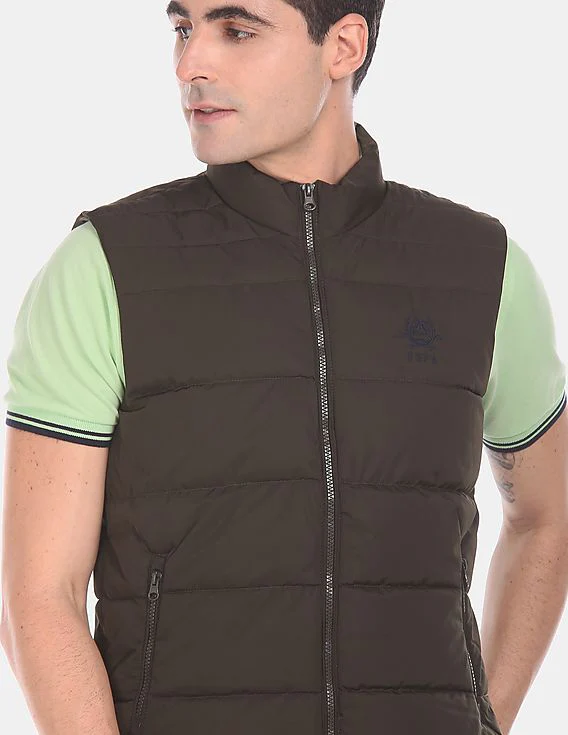 Sleeveless Quilted Gilet Jacket - Image 8