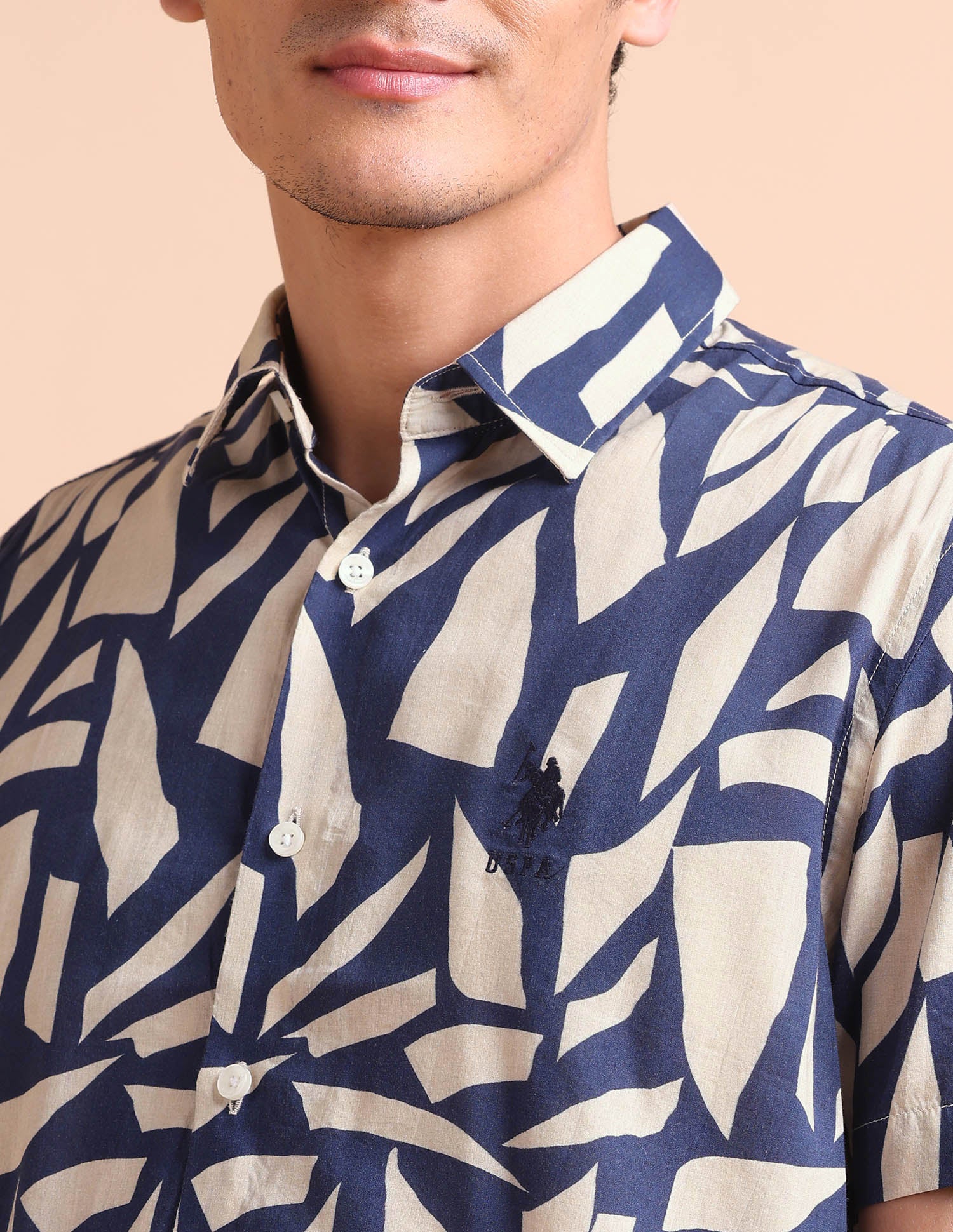 Slim Fit Abstract Printed Shirt - Image 6