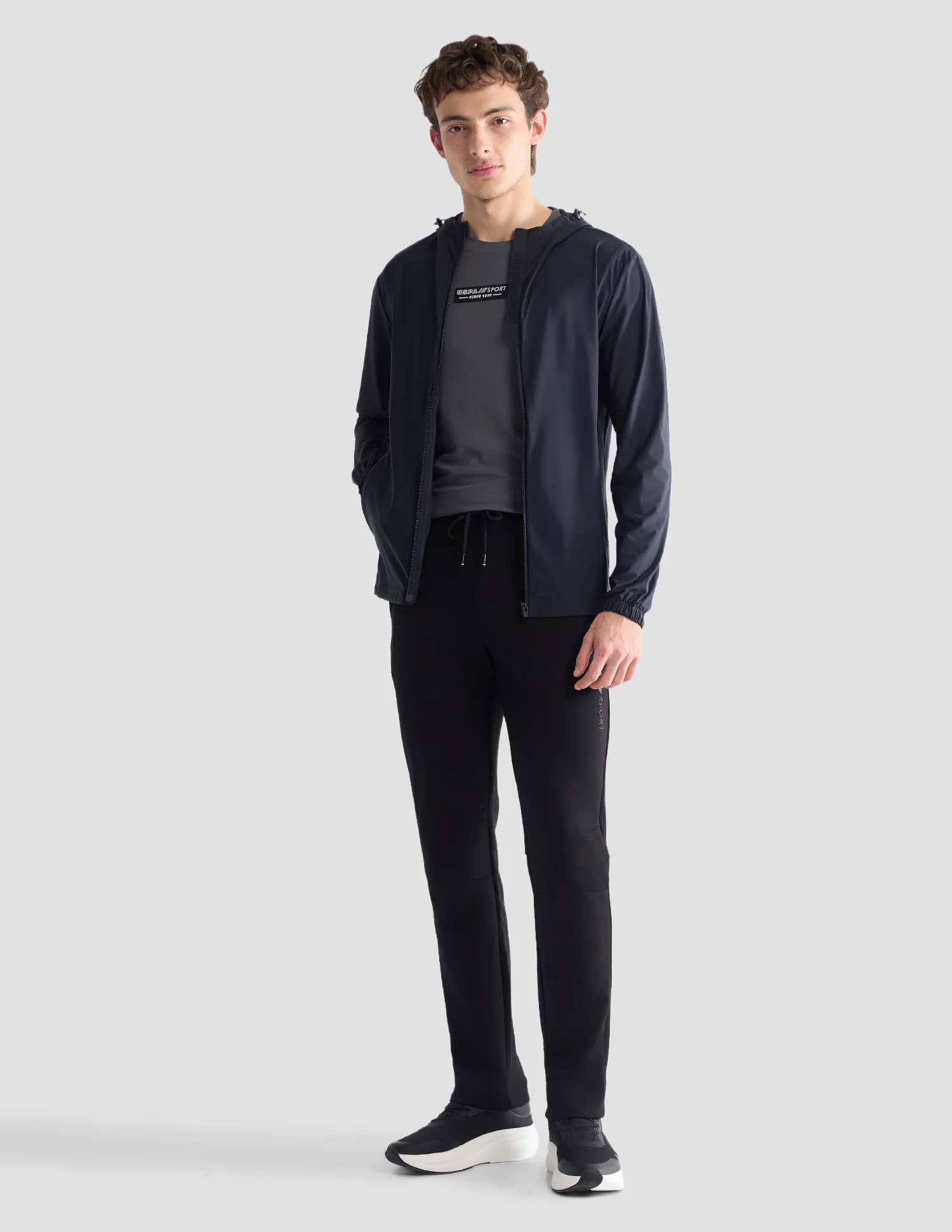 Slim Fit Active Zipper Jacket - Image 3