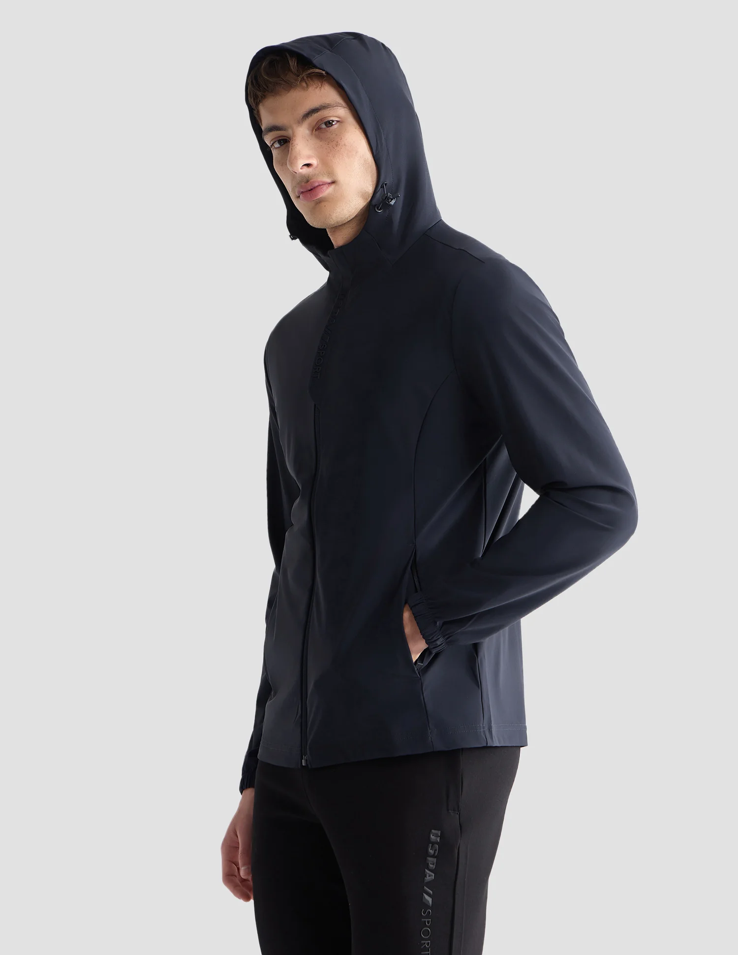 Slim Fit Active Zipper Jacket - Image 4