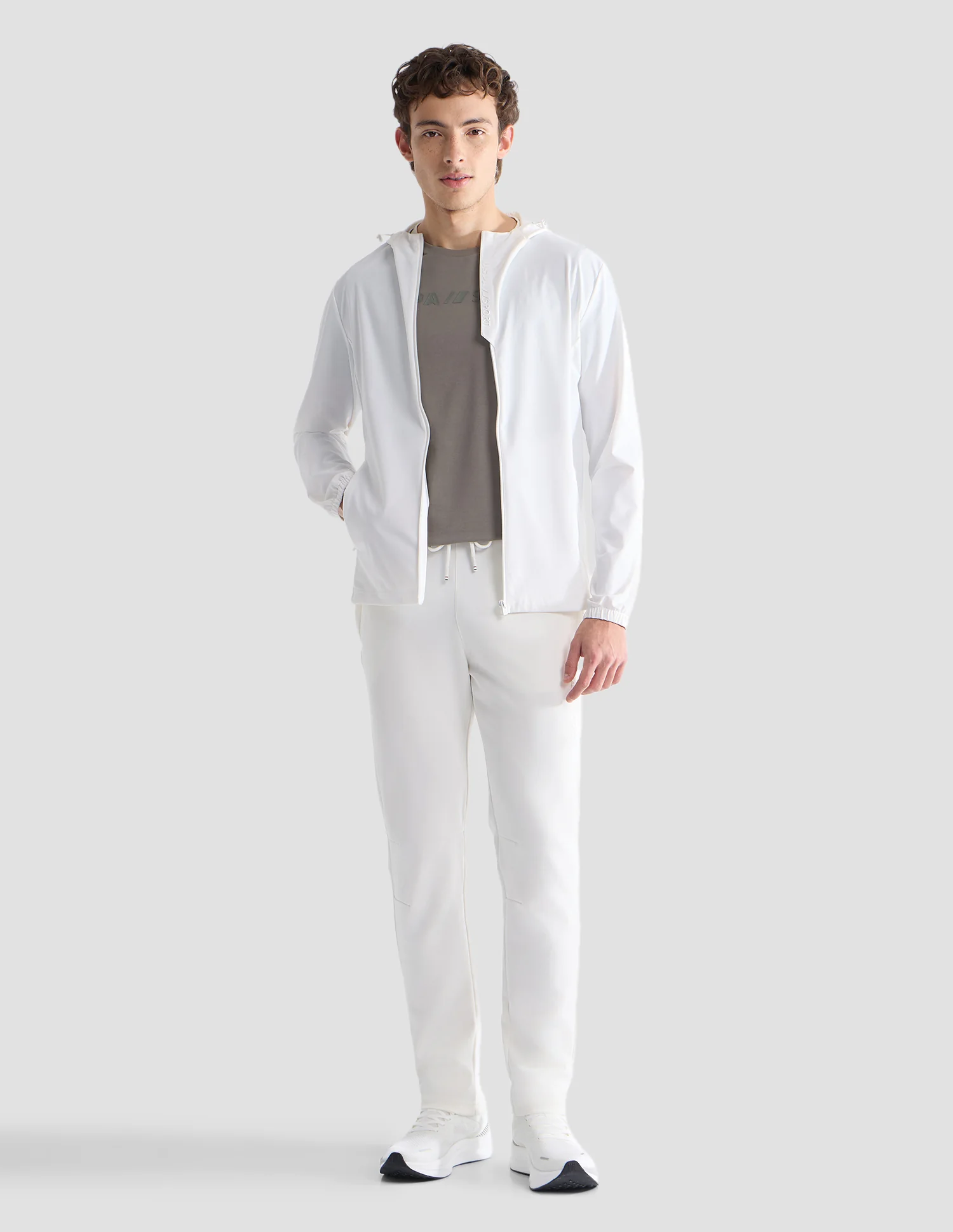 Slim Fit Active Zipper Jacket - Image 3