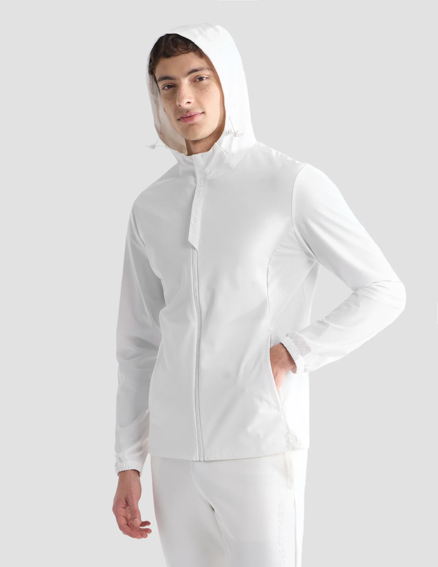 Slim Fit Active Zipper Jacket - Image 4