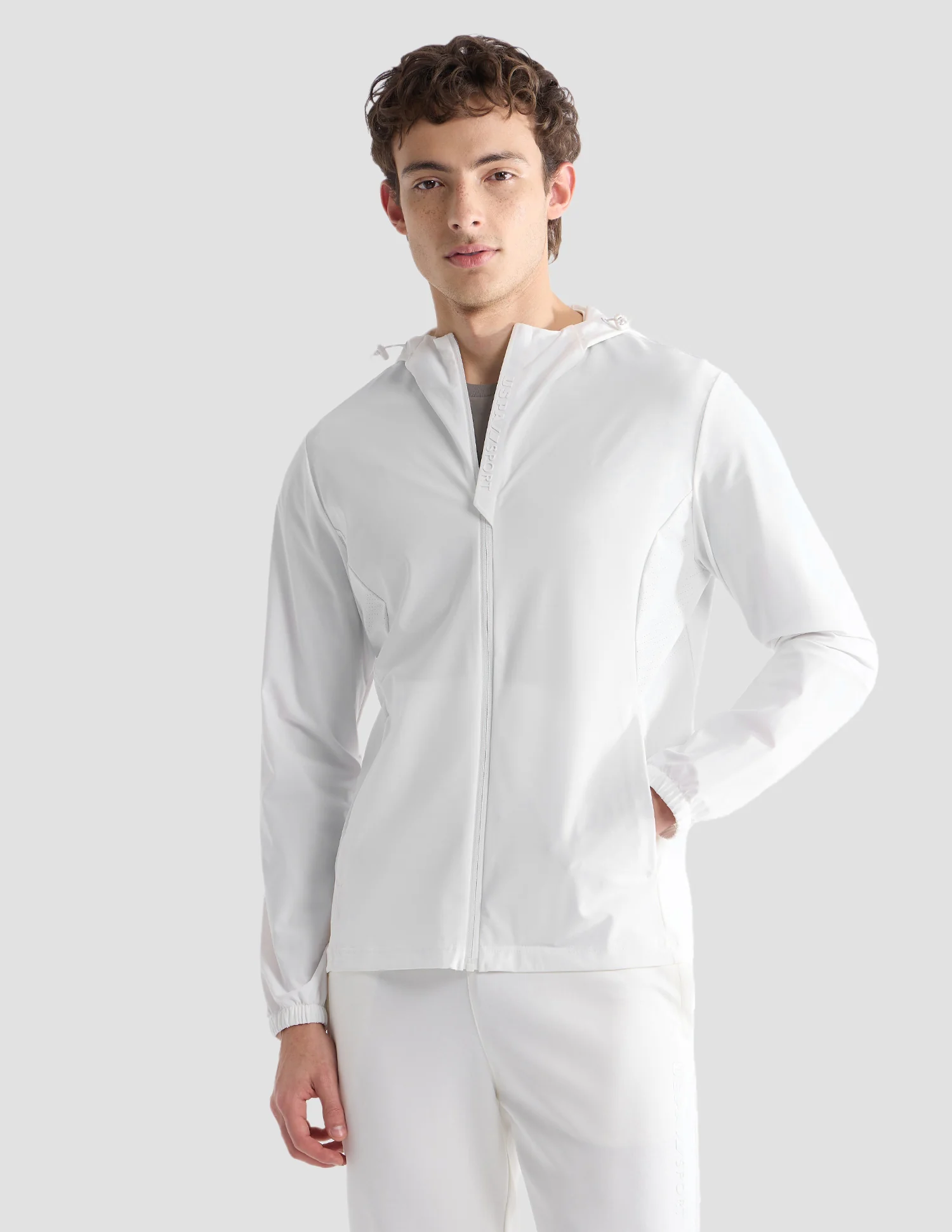 Slim Fit Active Zipper Jacket - Image 6