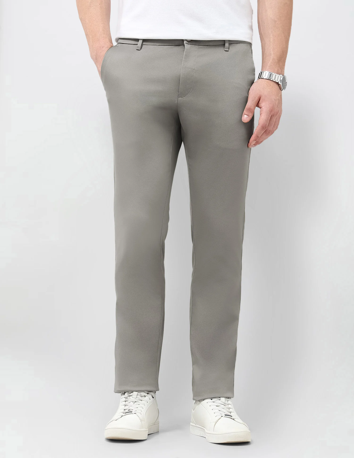 Slim Fit All Over Printed Trousers