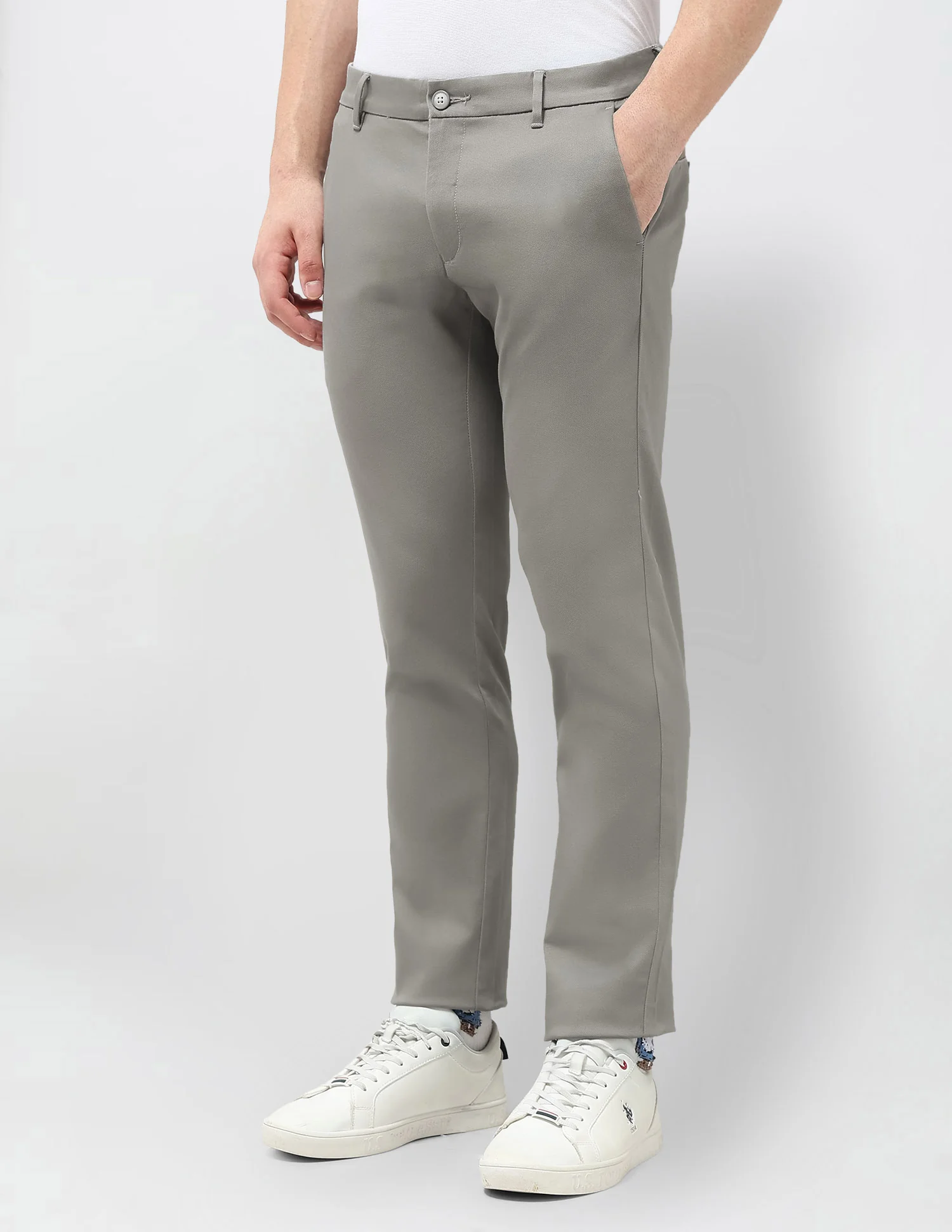Slim Fit All Over Printed Trousers - Image 4