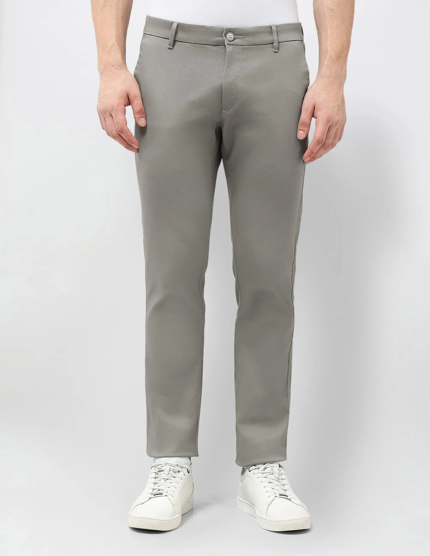Slim Fit All Over Printed Trousers - Image 6