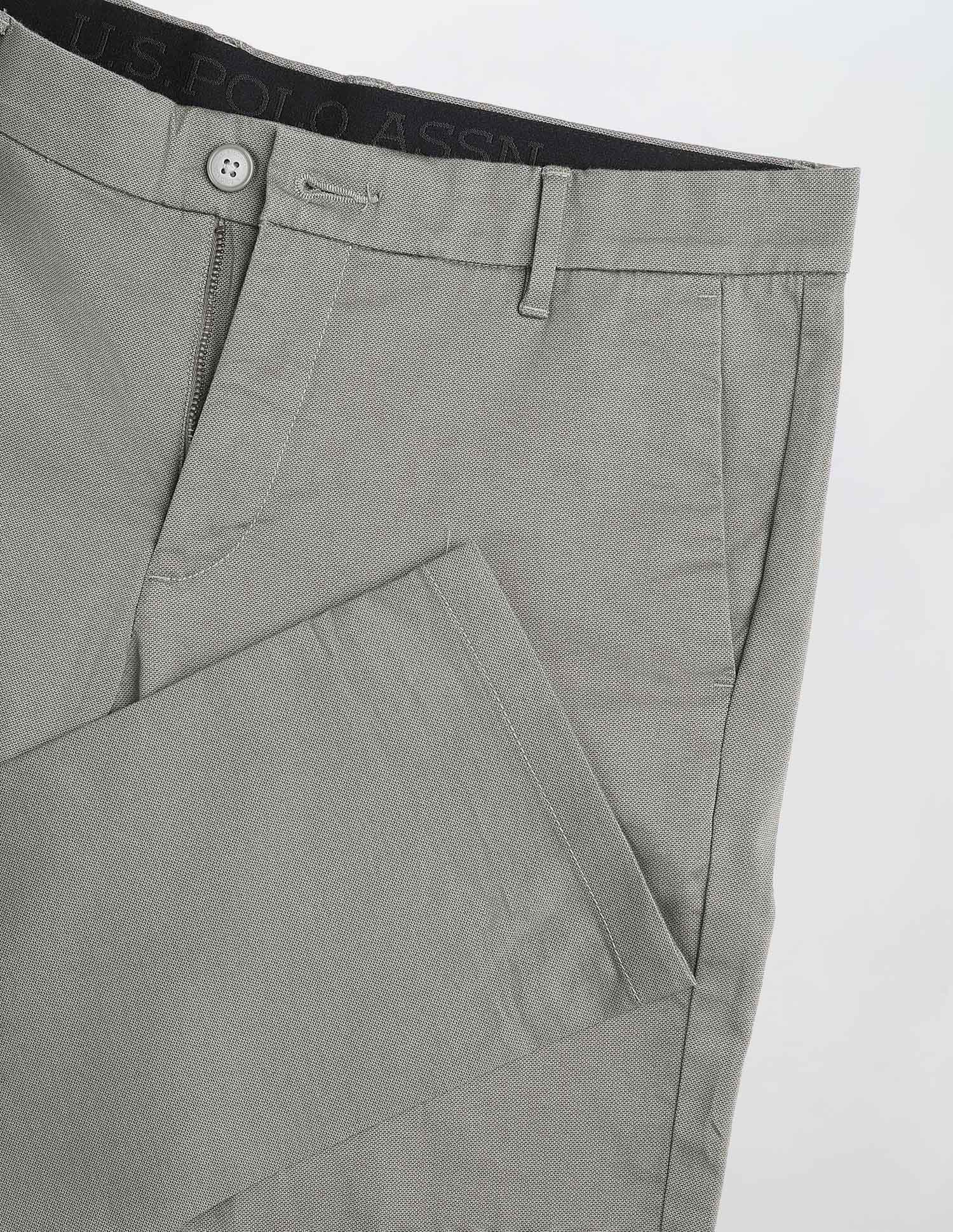 Slim Fit All Over Printed Trousers - Image 9