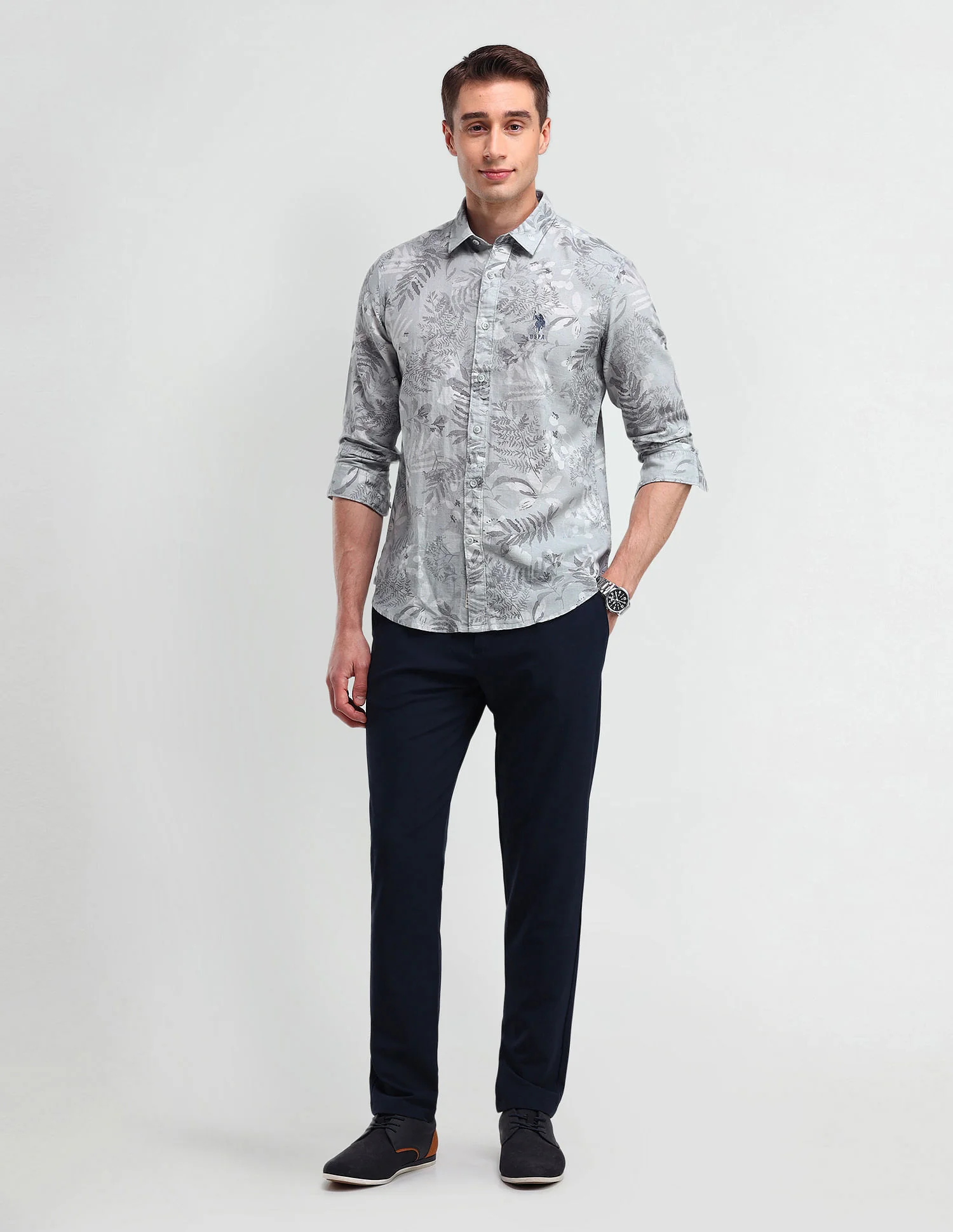 Slim Fit All-over Shirt - Image 3
