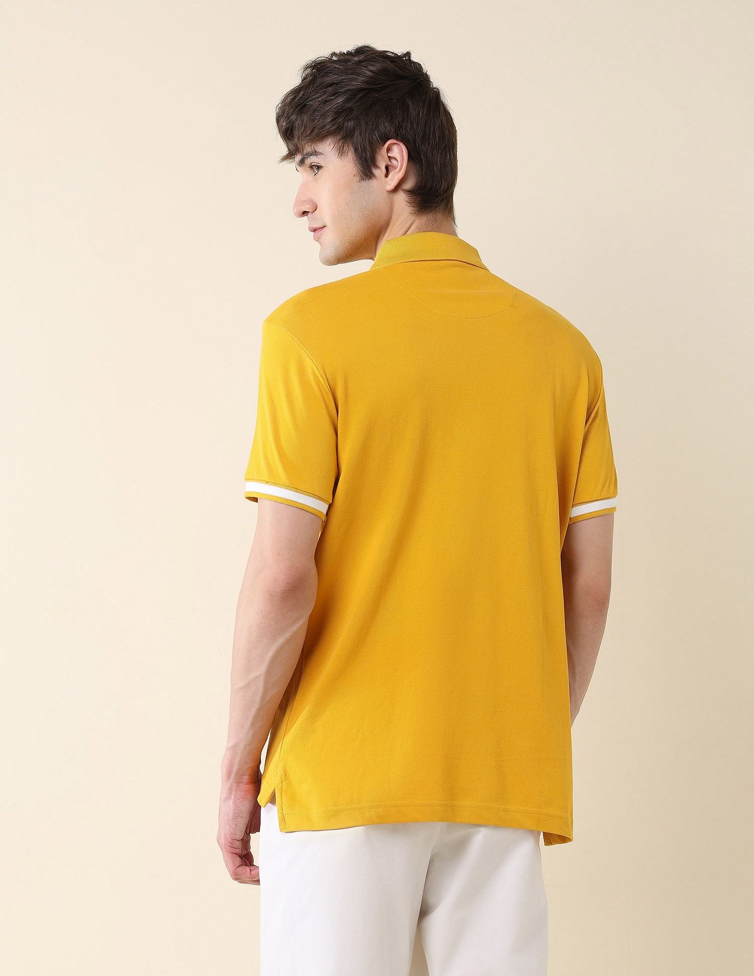 Slim Fit Brand Embroidered Polo Shirt - Image 5
