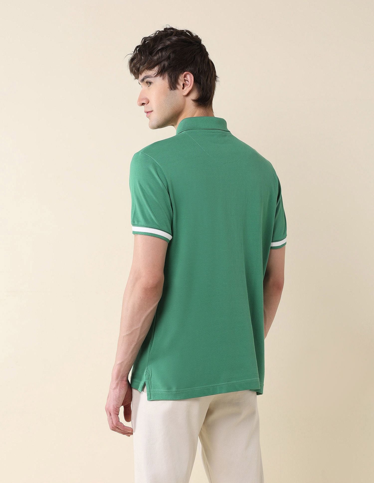 Slim Fit Brand Embroidered Polo Shirt - Image 5