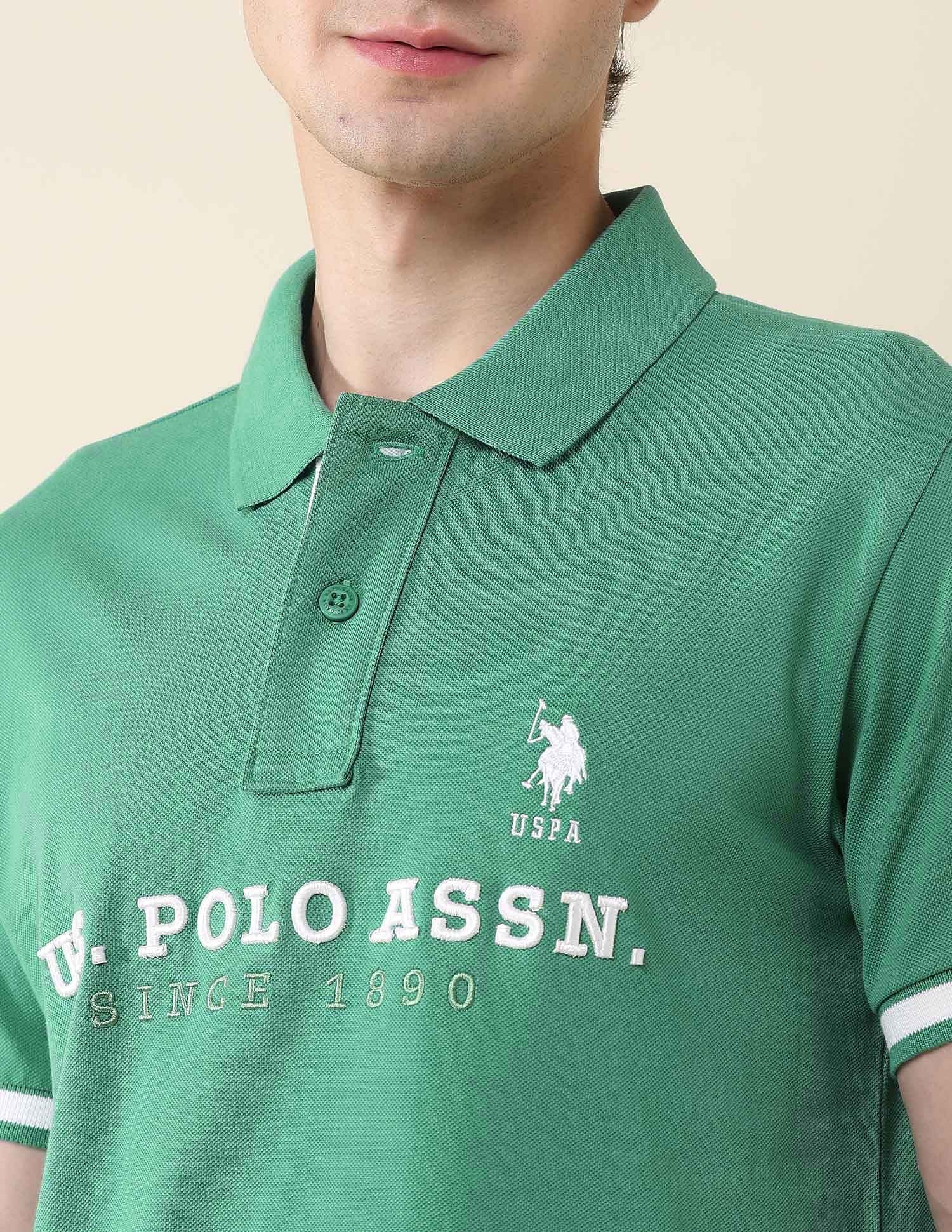 Slim Fit Brand Embroidered Polo Shirt - Image 7