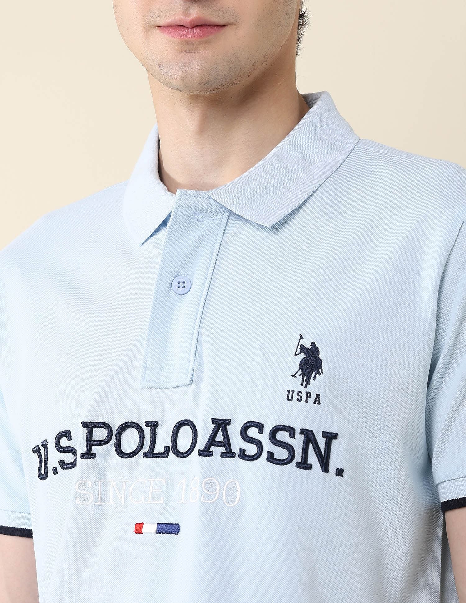 Slim Fit Brand Embroidered Polo Shirt - Image 7