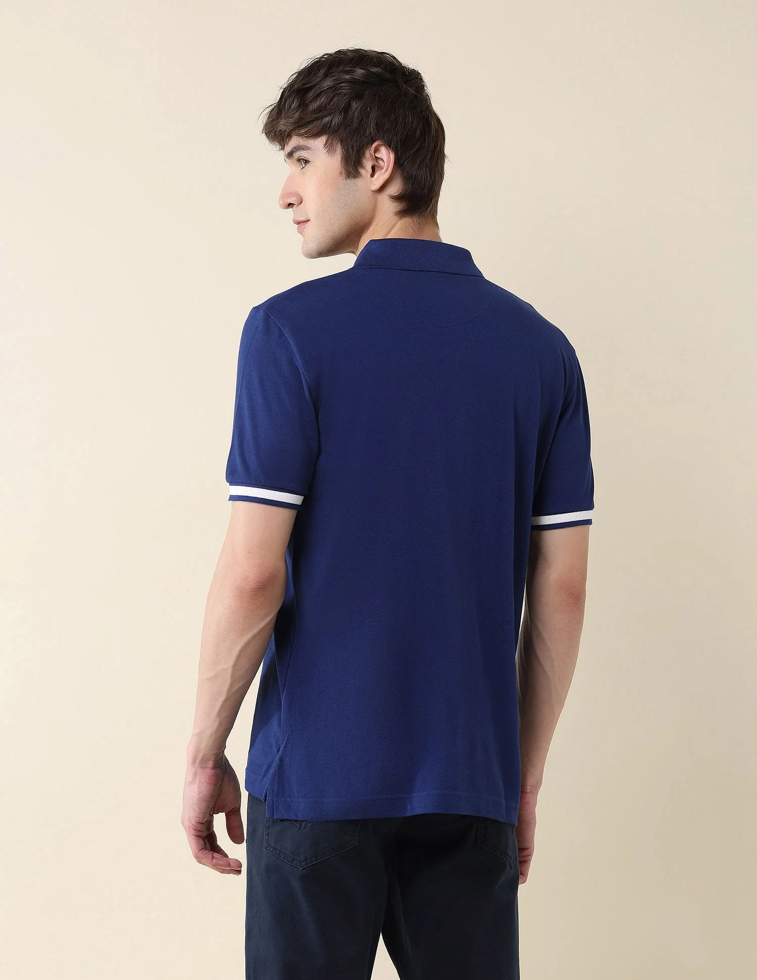 Slim Fit Brand Embroidered Polo Shirt - Image 5