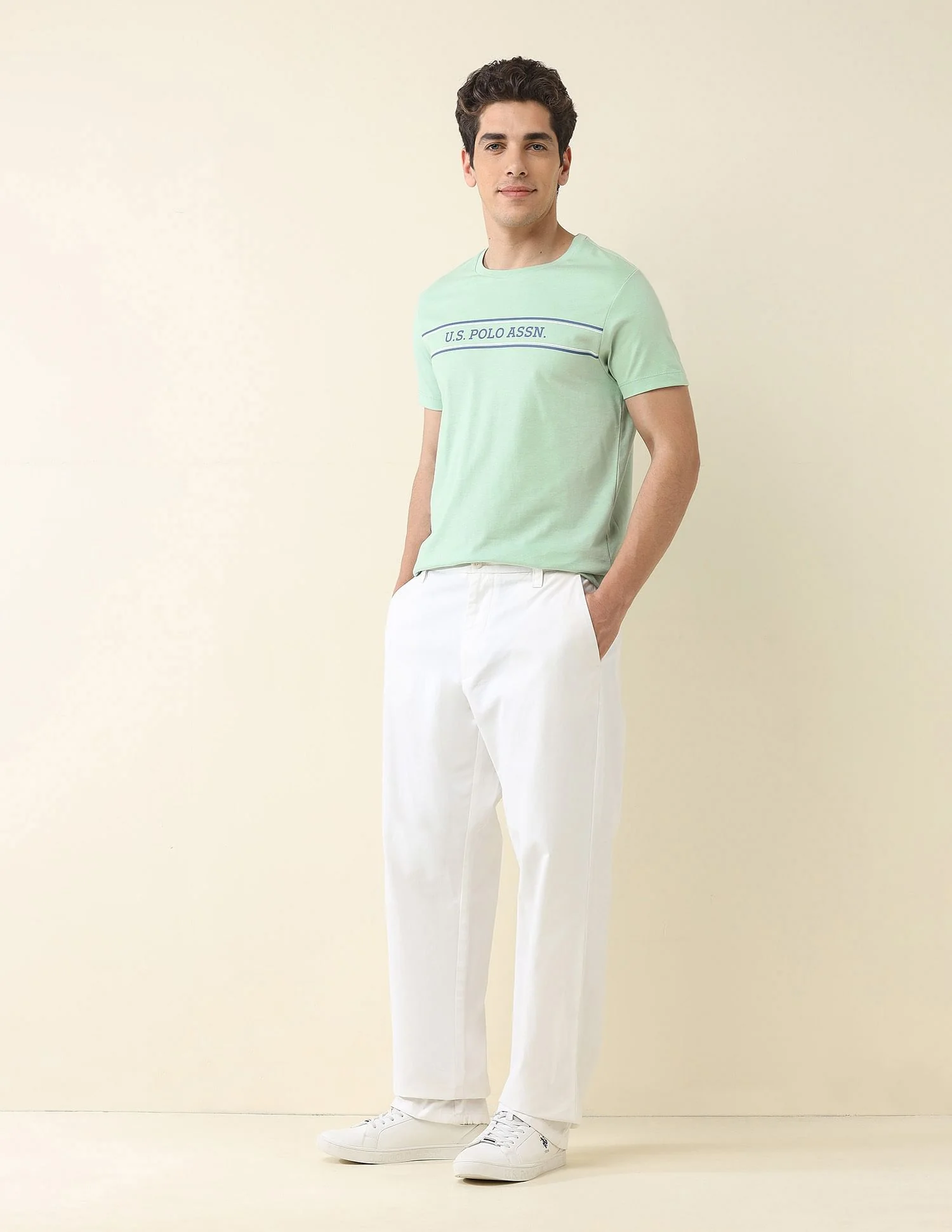 Slim Fit Brand Printed T-Shirt - Image 3