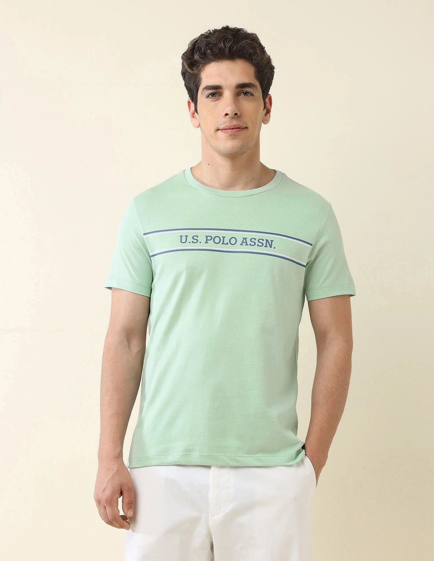 Slim Fit Brand Printed T-Shirt - Image 6