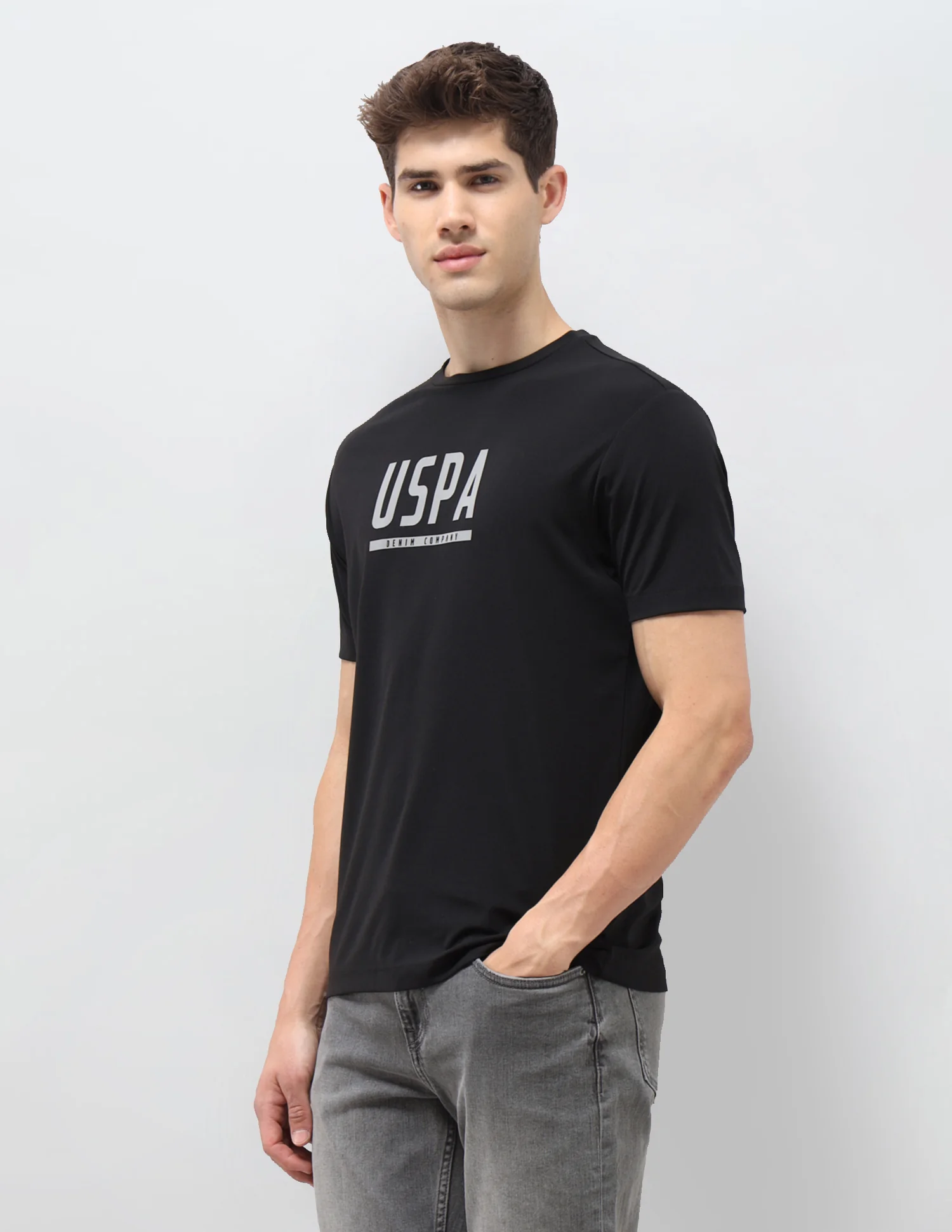 Slim Fit Brand Printed T-Shirt - Image 4