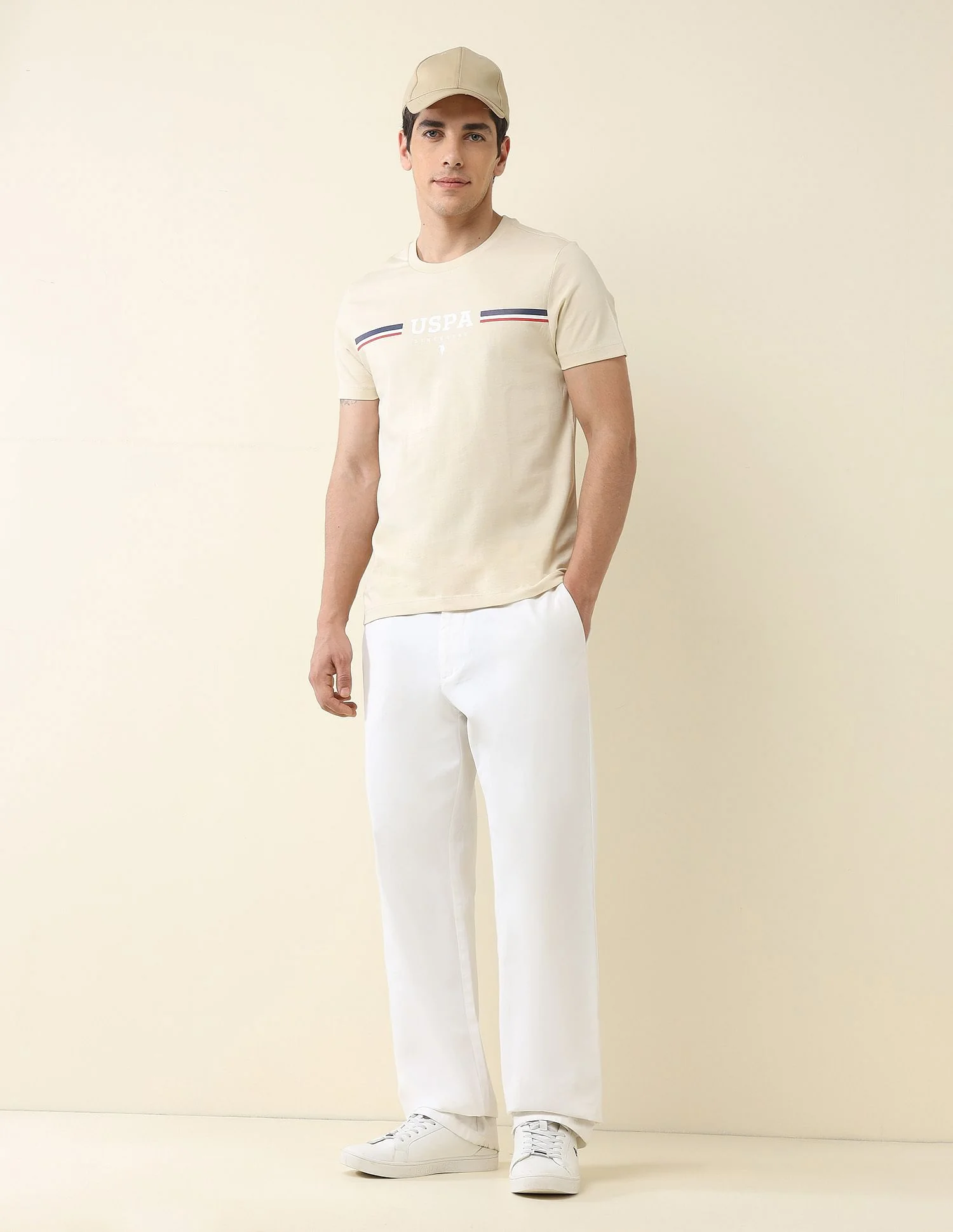 Slim Fit Brand Printed T-Shirt - Image 3