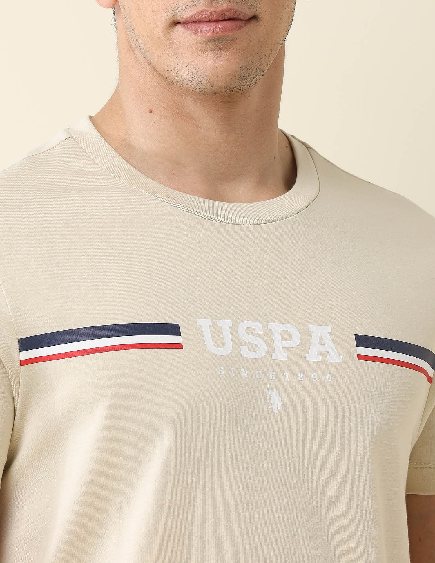 Slim Fit Brand Printed T-Shirt - Image 7