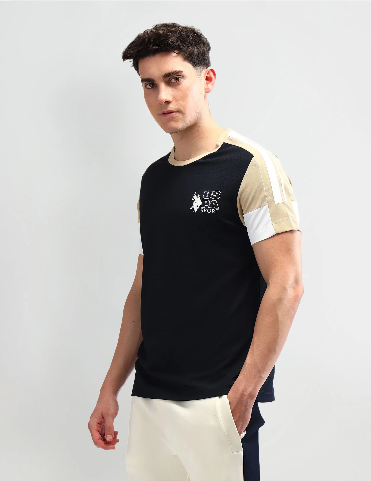 Slim Fit Brand Printed T-Shirt - Image 4