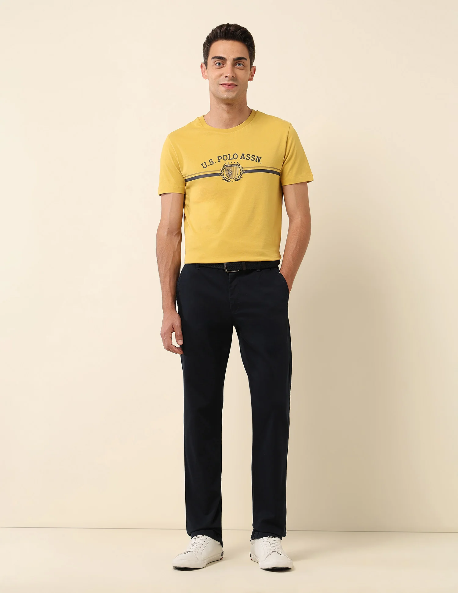 Slim Fit Brand Printed T-Shirt - Image 3